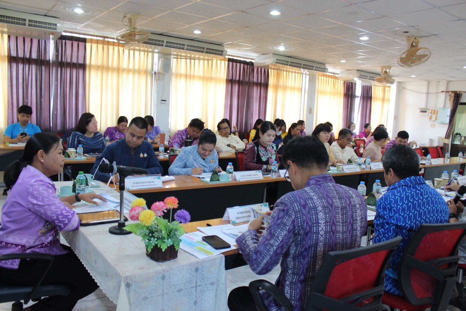 พช.นครนายก : ผู้ตรวจราชการกรมการพัฒนาชุมชน ตรวจติดตามผลการปฏิบัติราชการ ประจำเดือนพฤศจิกายน 2567 ณ พื้นที่จังหวัดนครนายก