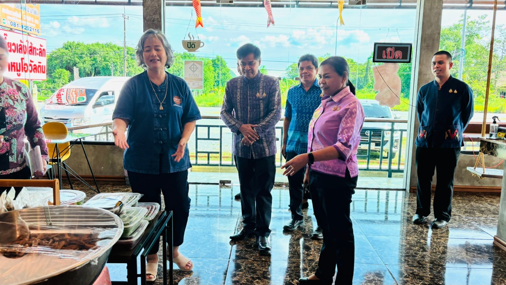 พช.นครนายก : ผู้ตรวจราชการกรมการพัฒนาชุมชน ตรวจติดตามผลการปฏิบัติราชการ ประจำเดือนพฤศจิกายน 2567 ณ พื้นที่จังหวัดนครนายก