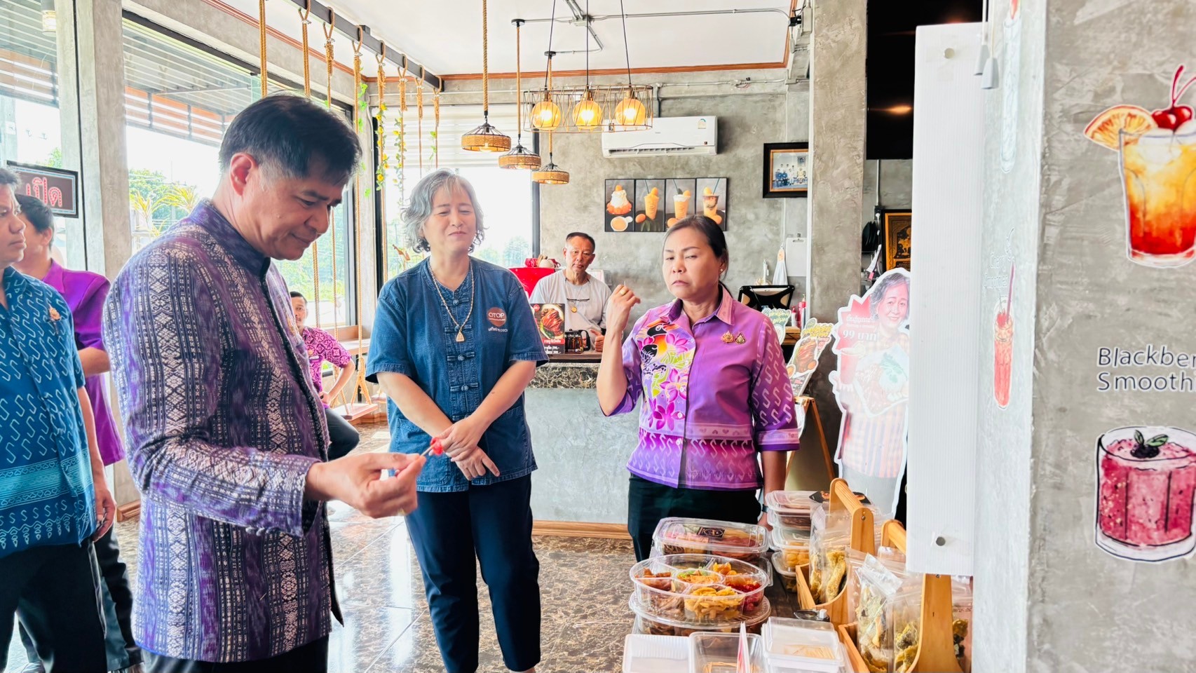 พช.นครนายก : ผู้ตรวจราชการกรมการพัฒนาชุมชน ตรวจติดตามผลการปฏิบัติราชการ ประจำเดือนพฤศจิกายน 2567 ณ พื้นที่จังหวัดนครนายก