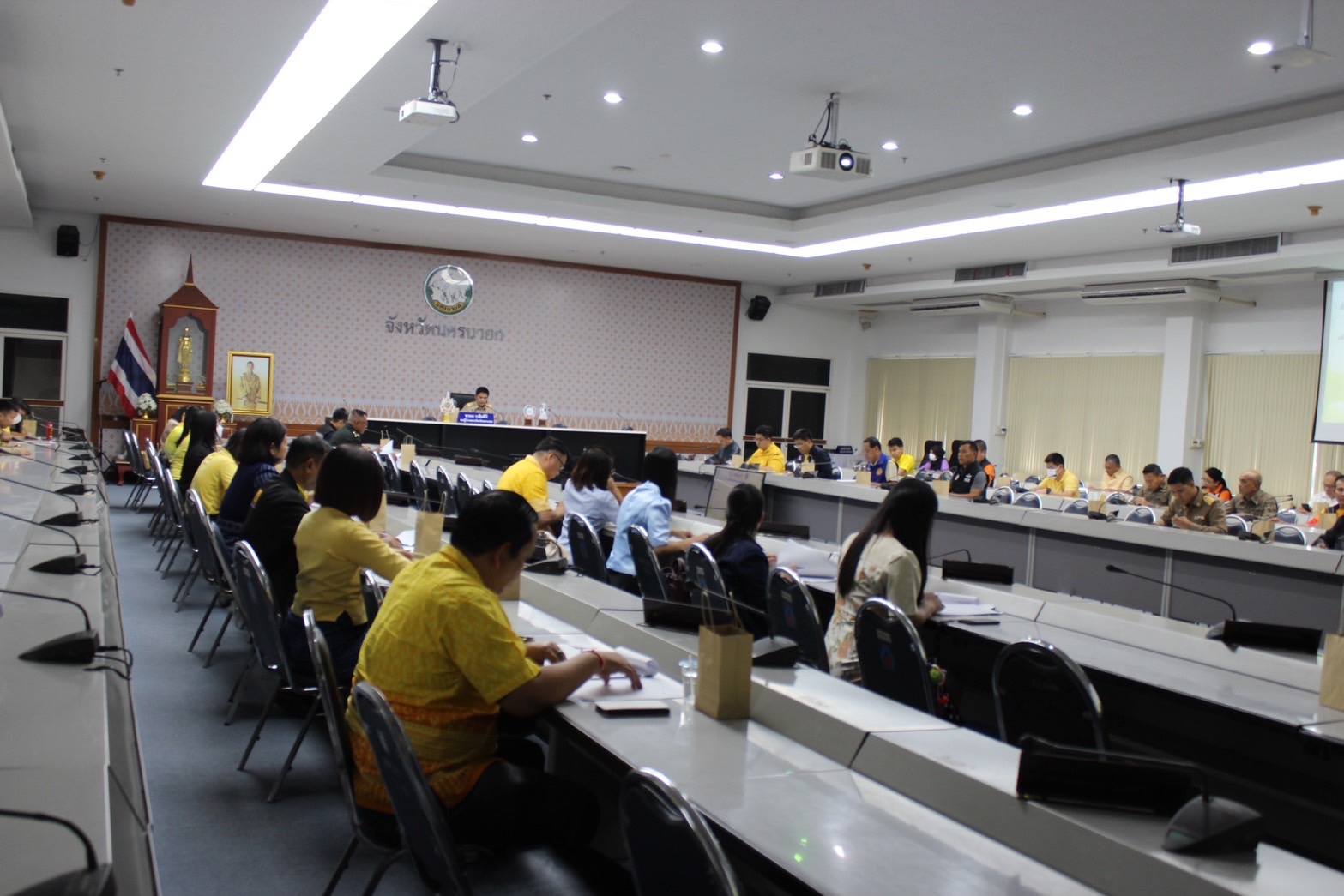 …พช.นครนายก ร่วมประชุมคณะกรรมการศูนย์อำนวยการป้องกันและปราบปรามยาเสพติดจังหวัดนครนายก (ศอ.ปส.จ.นย.)