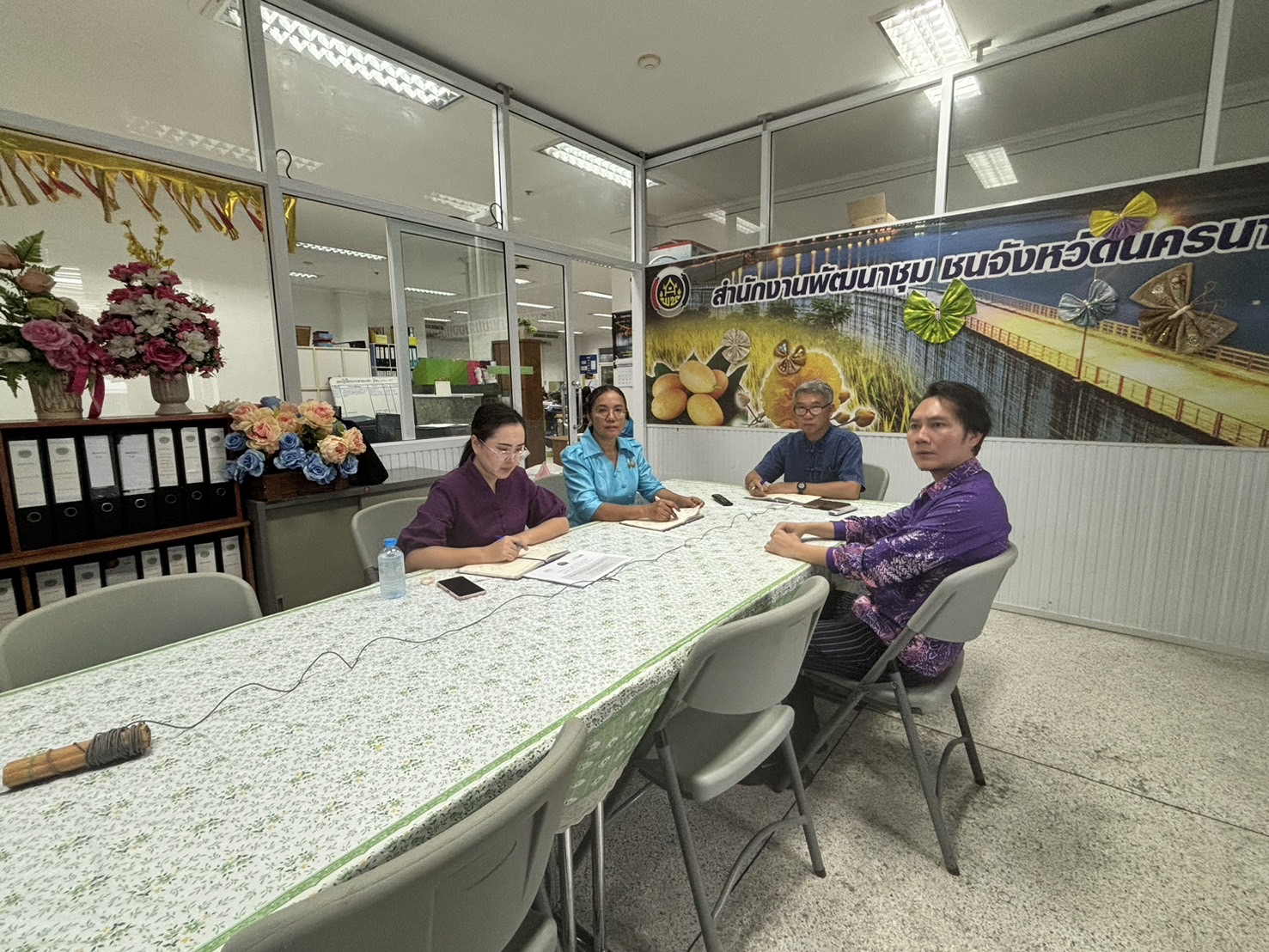 พช.นครนายก ร่วมฝึกอบรมความรู้พื้นฐานและการใช้งานเกี่ยวกับระบบอินเทอร์เน็ตความเร็วสูง 4 ระดับ ประจำปีงบประมาณ พ.ศ.2568 ผ่านระบบวีดิทัศน์ทางไกล (Video Conference)