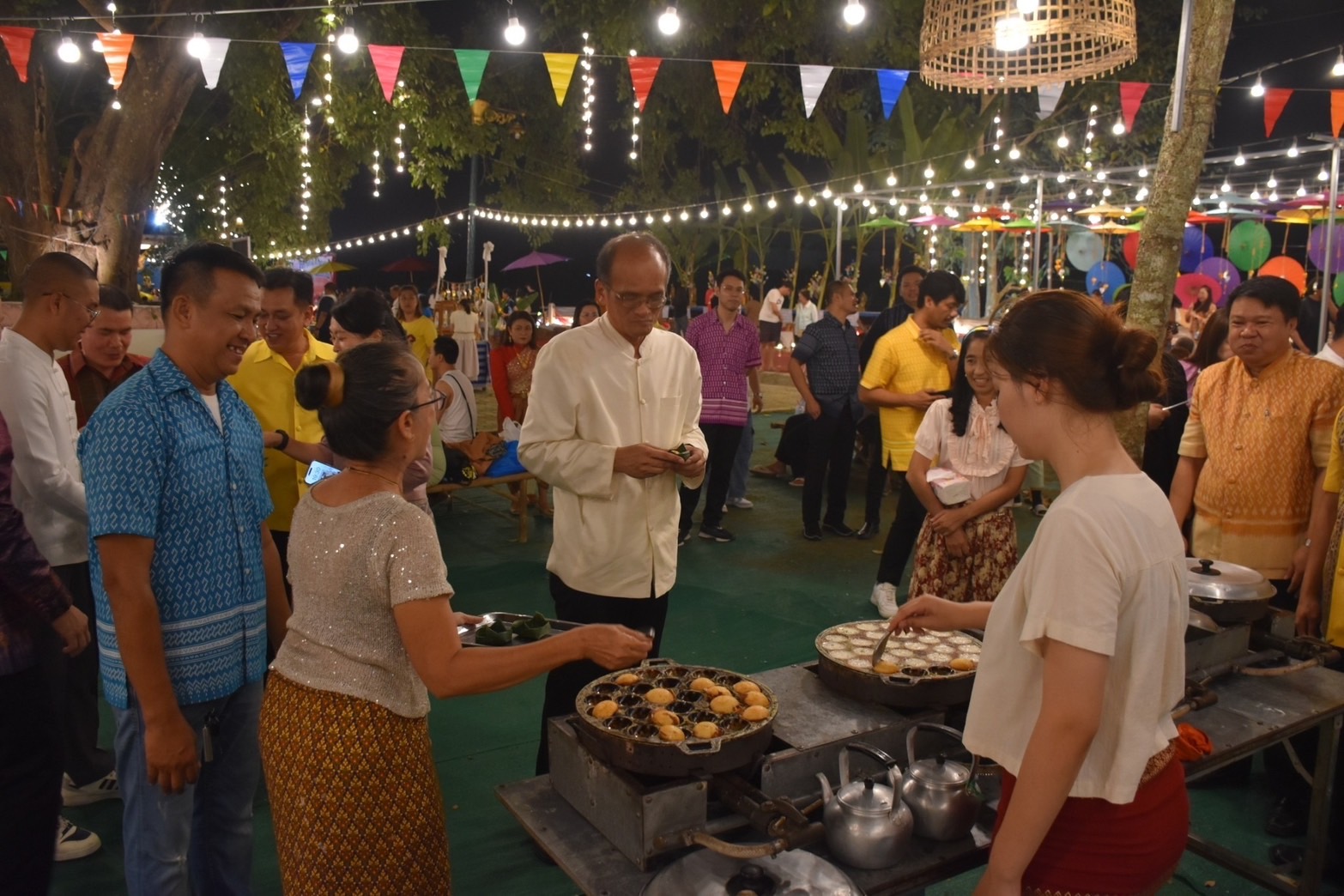 พช.นครนายก ร่วมกิจกรรมสืบสานประเพณีลอยกระทง ลุ่มแม่น้ำนครนายก และการอนุรักษ์ภูมิปัญญาท้องถิ่น ภายใต้โครงการส่งเสริมสนับสนุนการอนุรักษ์ฟื้นฟูขนบธรรมเนียมประเพณีวัฒนธรรมท้องถิ่น จังหวัดนครนายก ประจำปีงบประมาณ พ.ศ. 2568