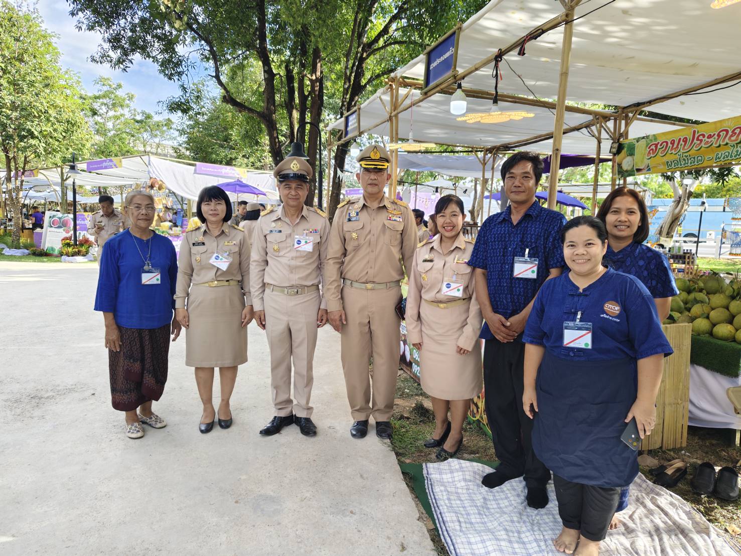 …พช.นครนายก ร่วมรับเสด็จสมเด็จพระกนิษฐาธิราชเจ้า กรมสมเด็จพระเทพรัตนราชสุดา ฯ สยามบรมราชกุมารี ทรงเปิดงาน “ชัยพัฒนาแฟร์ สัญจร” จังหวัดนครนายก