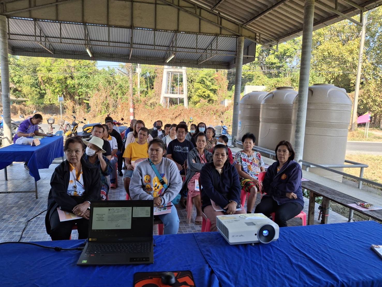 พช.นครนายก ร่วมเป็นวิทยากรโครงการเตรียมความพร้อมหมู่บ้านแพร่ระบาดยาเสพติดพัฒนาสู่หมู่บ้านต้นกล้ากองทุนแม่ของแผ่นดิน