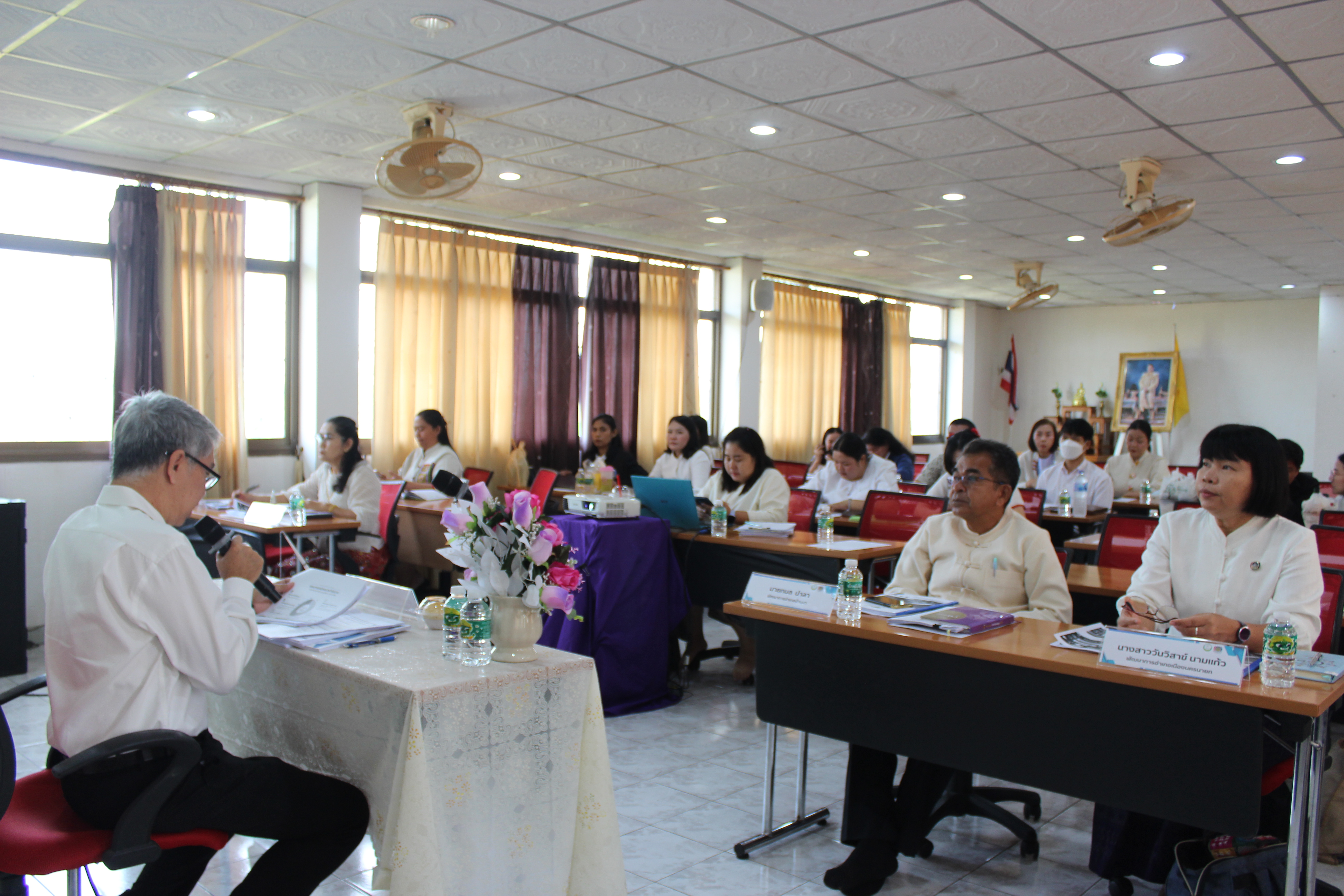 …พช.นครนายก ร่วมสนับสนุนการดำเนินงานขับเคลื่อนโครงการพัฒนาชุมชนใสสะอาด ประจำปีงบประมาณ พ.ศ. 2568 มิติที่ 4 การเสริมสร้างองค์กรคุณธรรม