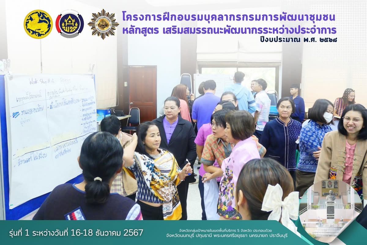 พช.นครนายก : พก.ระหว่างประจำการ ร่วมวางแผนเชิงกลยุทธ์เพื่อขับเคลื่อนงานตามภารกิจกรมการพัฒนาชุมชน