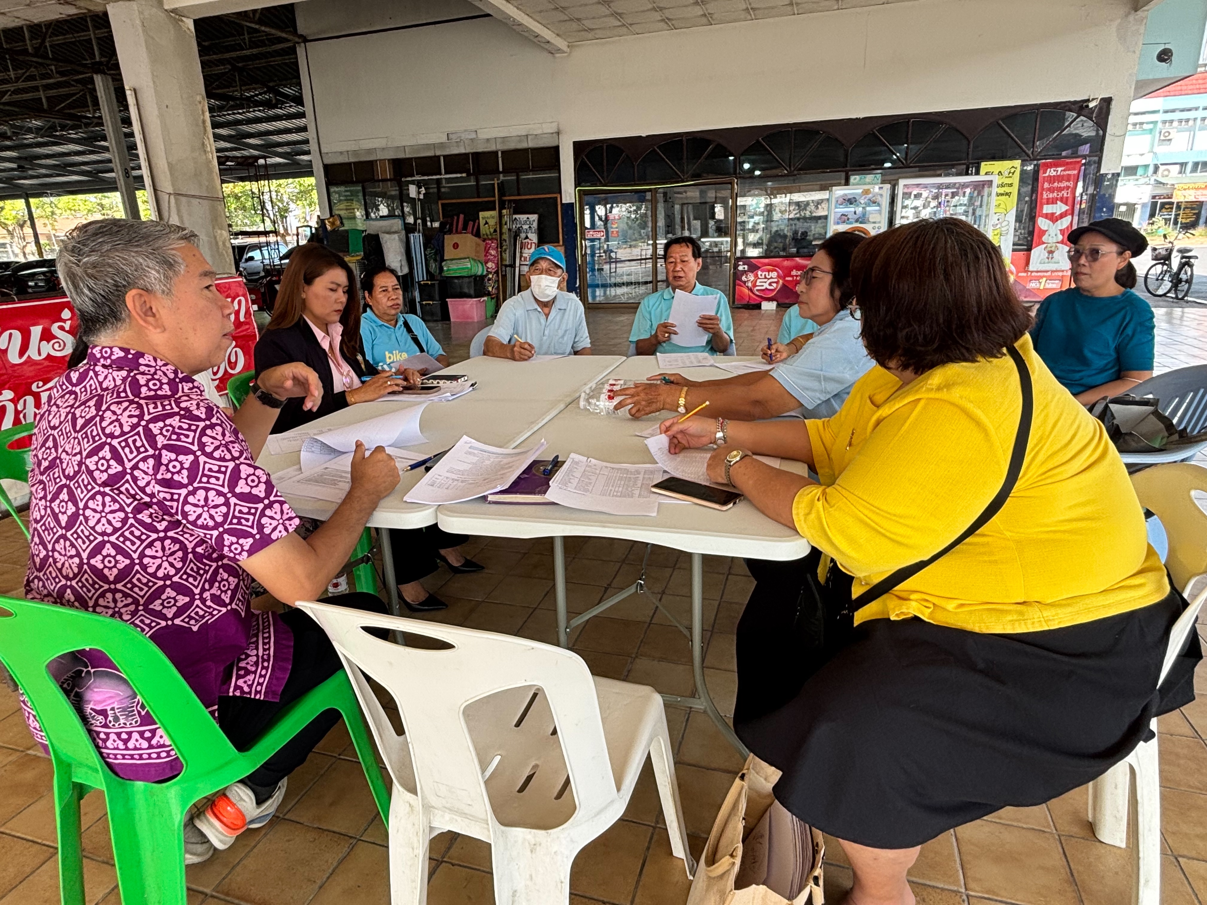 พช.นครนายก ร่วมประชุมให้ความรู้เรื่องการเป็นต้นกล้ากองทุนแม่ของแผ่นดินแก่คณะกรรมการชุมชนร่วมพัฒนาสามัคคีศรีเมือง