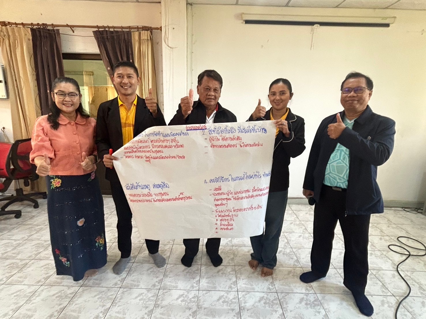 🏠 สำนักงานพัฒนาชุมชนจังหวัดนครนายก:จัดประชุมเชิงปฏิบัติการเสริมสร้างทักษะคณะกรรมการบริหารศูนย์ประสานงานองค์การชุมชนระดับอำเภอ (ศอช.อ.) ปีงบประมาณ พ.ศ.2568