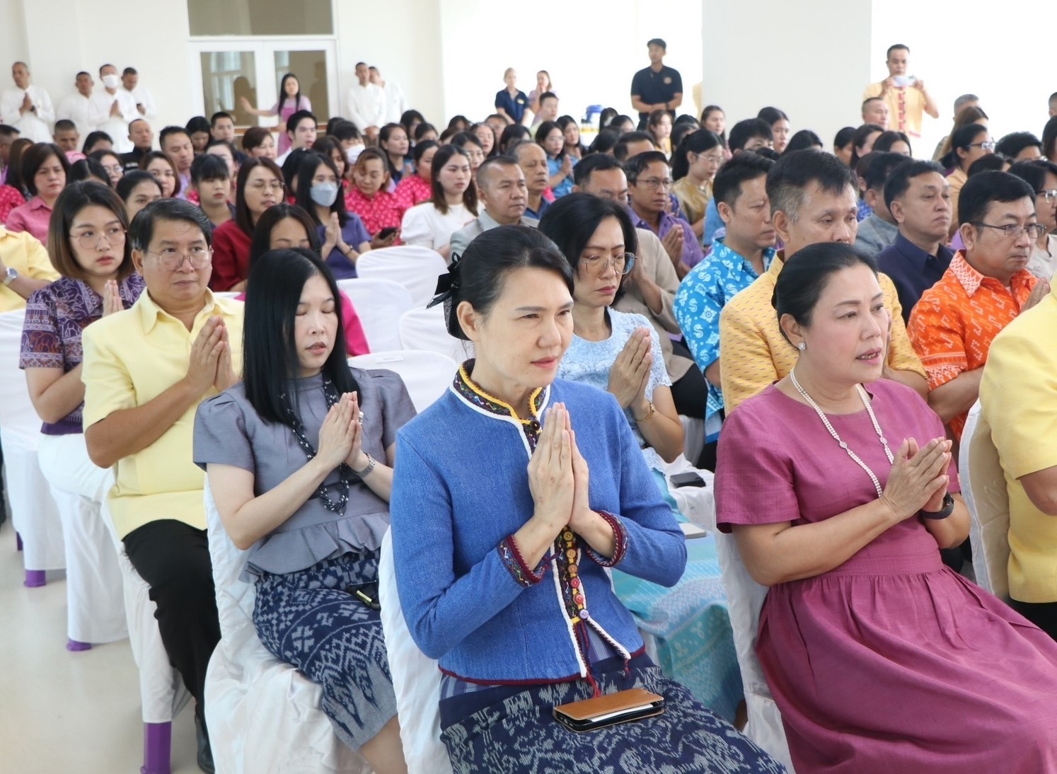 …พช.นครนายก ร่วมพิธีทำบุญอาคารศาลากลางจังหวัดนครนายก 5 ชั้น (หลังใหม่)