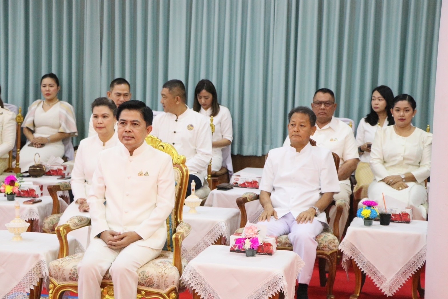 พช.นครนายก : ร่วมกิจกรรมส่งเสริมการเผยแผ่พระพุทธศาสนา ตามมติมหาเถรสมาคม เนื่องในเทศบาลวันสำคัญทางพระพุทธศาสนา (วันมาฆบูชา) และกิจกรรมผู้ว่าฯ พาแต่งกายผ้าไทย หิ้วปิ่นโตเข้าวัด ศรัทธาอิ่มบุญเกื้อหนุนพระพุทธศาสนา รักษาสิ่งแวดล้อม จังหวัดนครนายก ประจำปี 2568