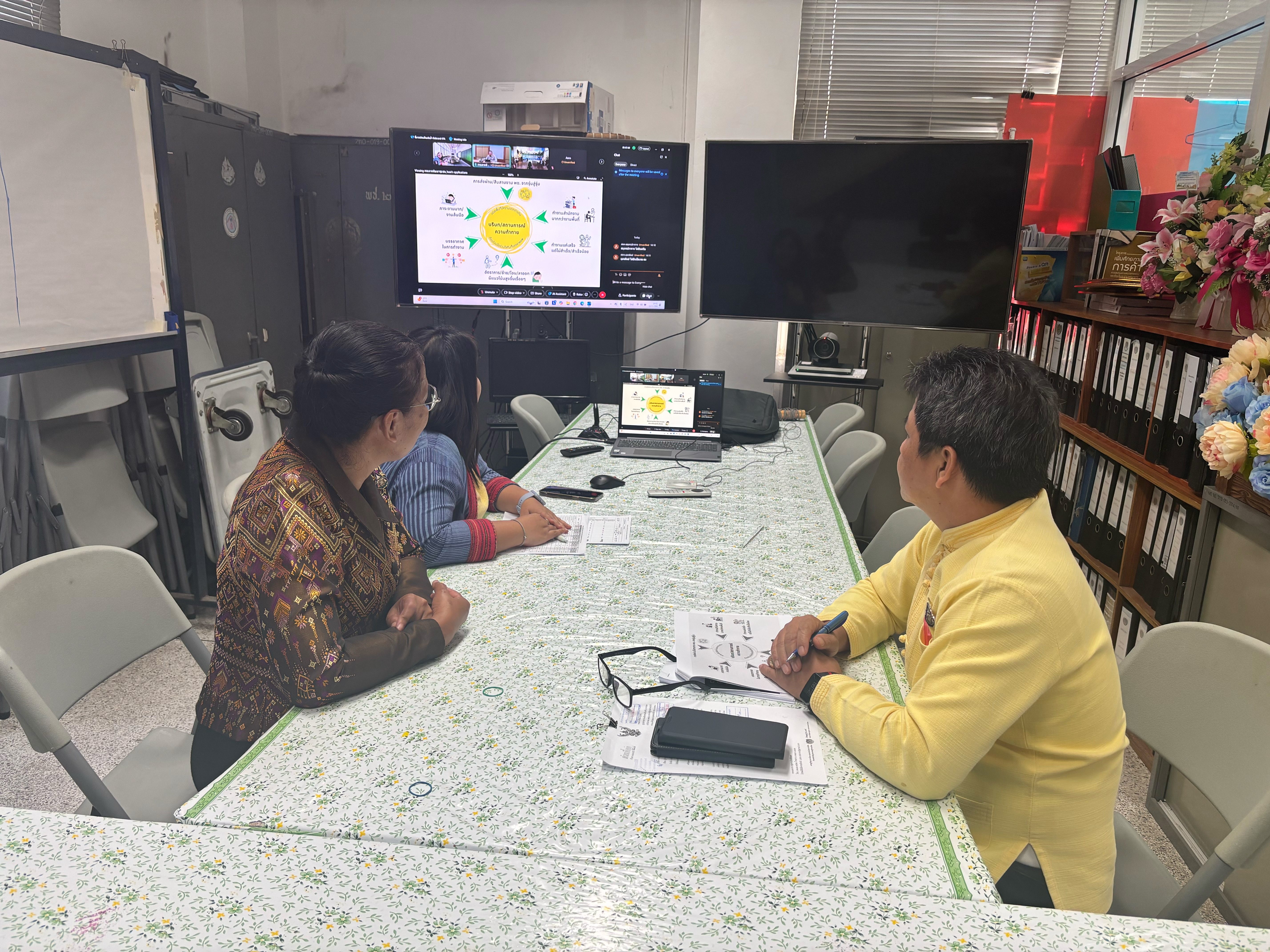 พช. นครนายก ร่วมประชุมกิจกรรมเสริมเชิงสร้างสรรค์องค์กรแห่งนวัตกรรม ตามประเด็นเน้นย้ำ Re-Brand IPA ผ่านระบบ Cisco Webex Meetings