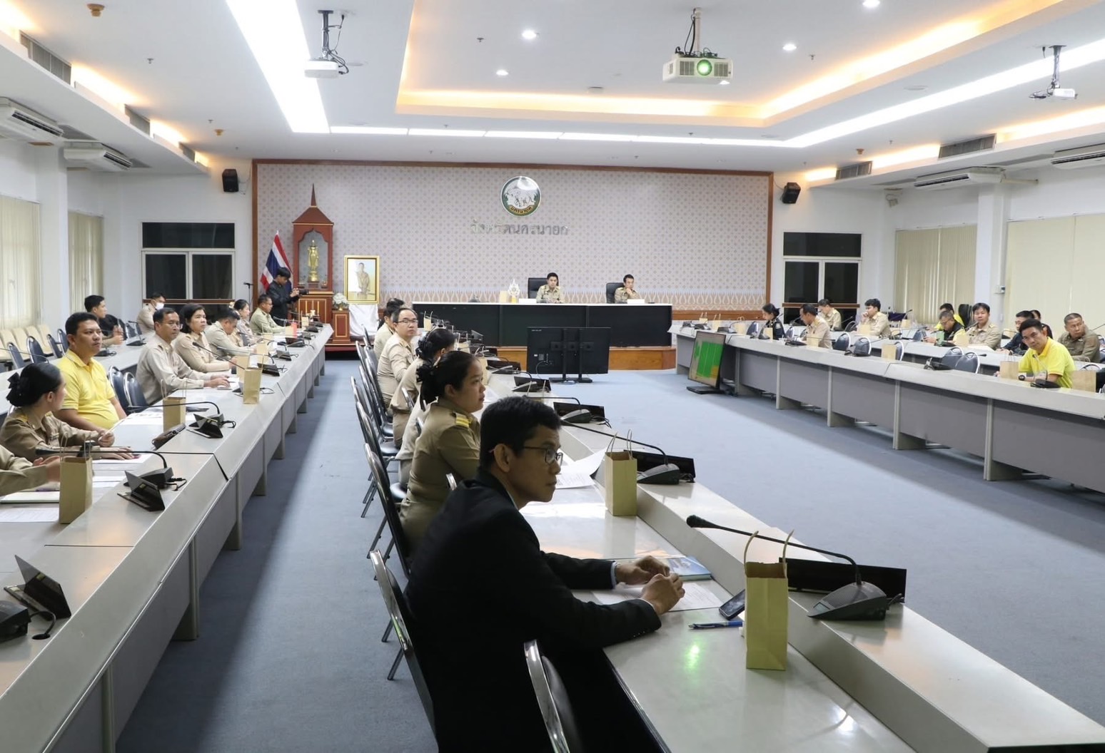 …พช.นครนายก ร่วมประชุมคณะกรรมการศูนย์อำนวยการป้องกันและปราบปรามยาเสพติดจังหวัดนครนายก (ศอ.ปส.จ.นย.)