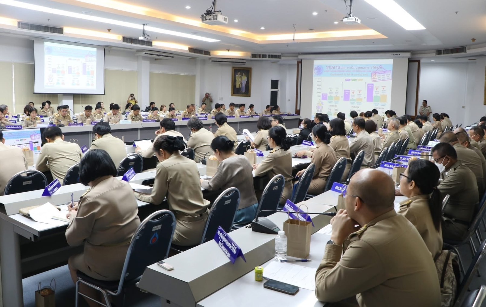 …พช.นครนายก ร่วมประชุมประจำเดือนหัวหน้าส่วนราชการ หัวหน้าหน่วยงานรัฐวิสาหกิจ ในสังกัดกระทรวงมหาดไทย ประจำจังหวัดนครนายก