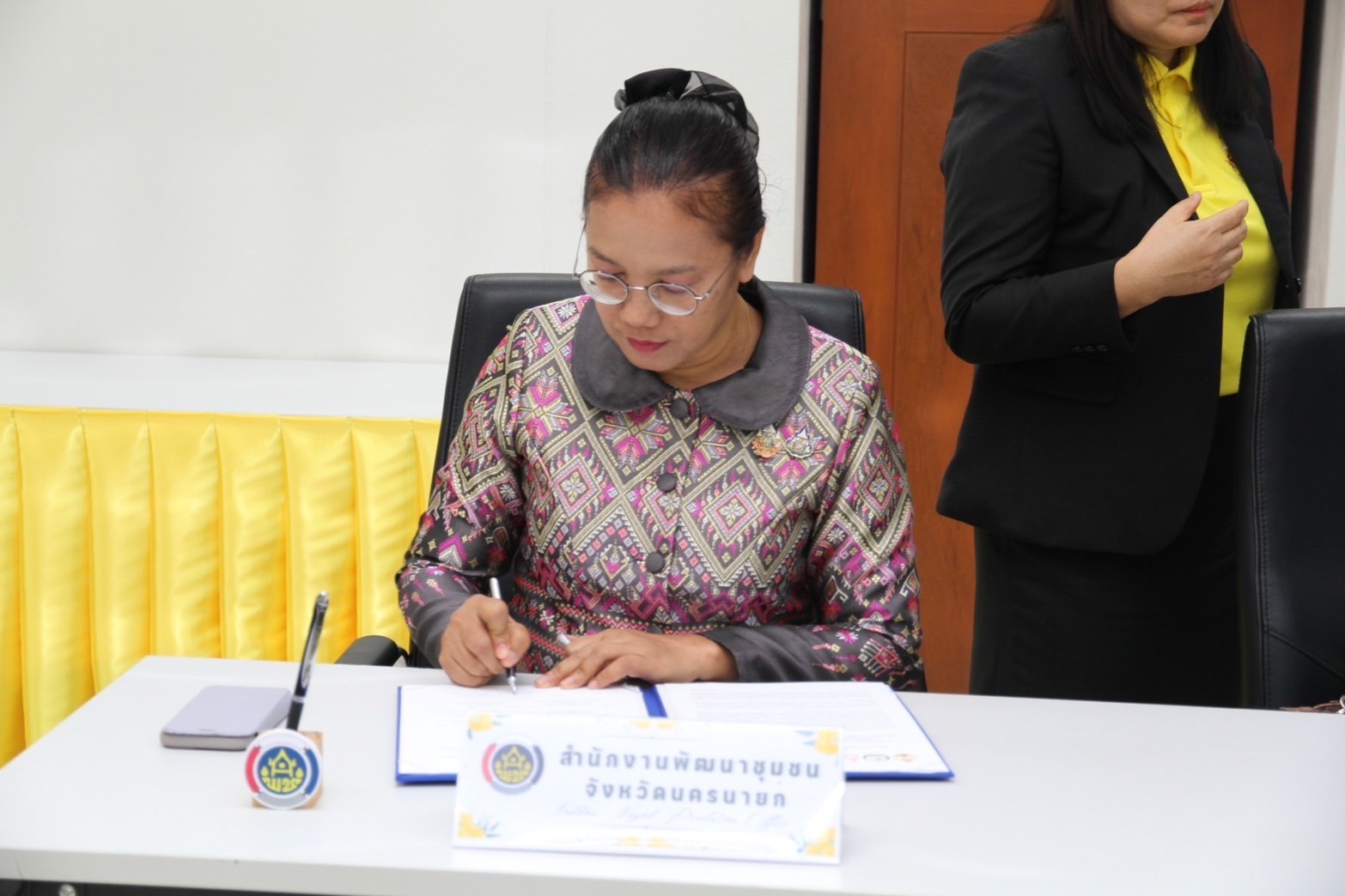 …พช.นครนายก ร่วมลงนามบันทึกข้อตกลงความร่วมมือ (Memorandum of Understanding : MOU) เกี่ยวกับการบำบัดรักษาและฟื้นฟูสมรรถภาพผู้เสพหรือผู้ติดยาเสพติด