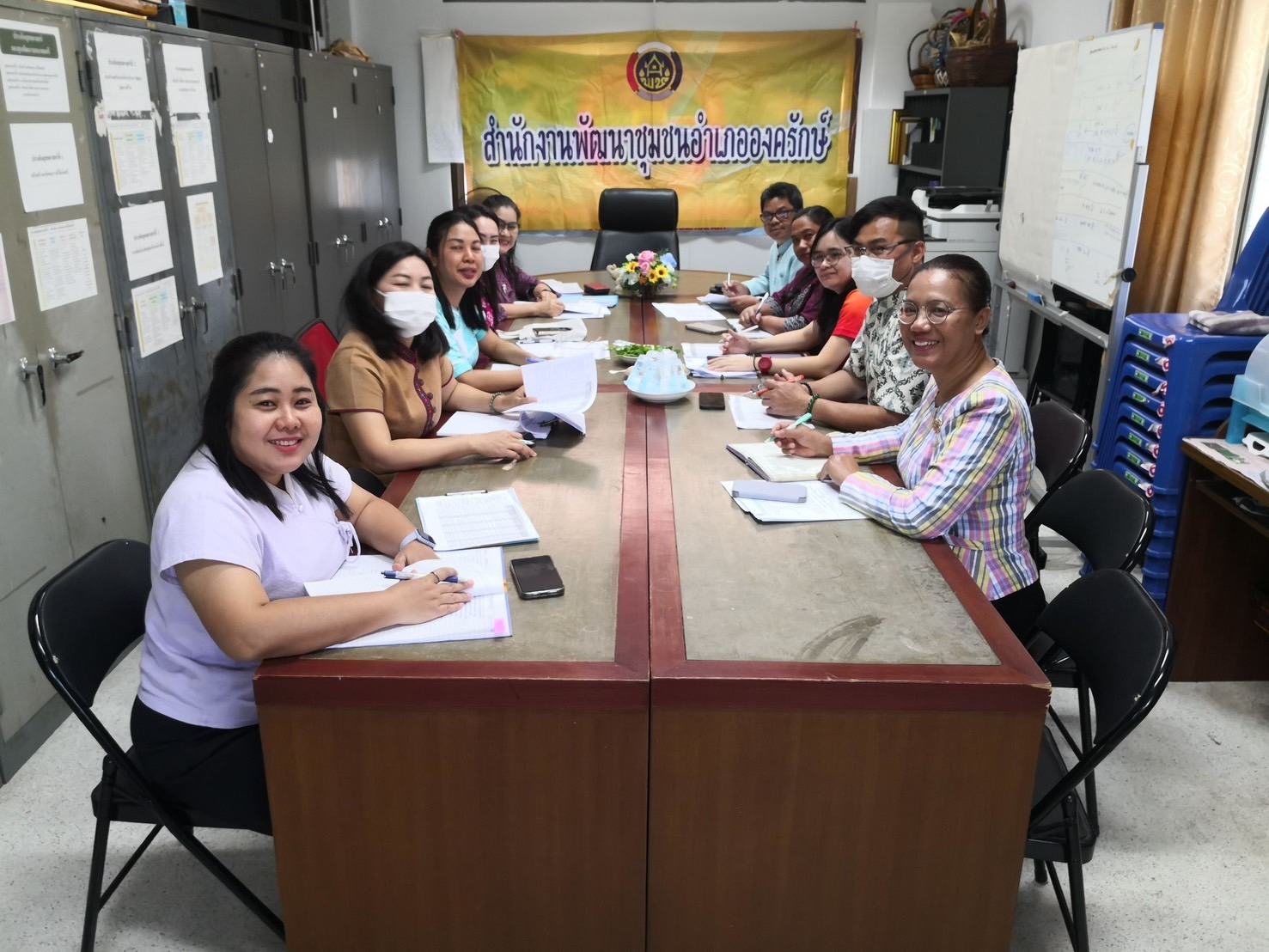 พช.นครนายก นิเทศ ติดตาม สนับสนุน การดำเนินงานตามนโยบายรัฐบาล กระทรวงมหาดไทย และแผนการปฏิบัติราชการกรมการพัฒนาชุมชน ประจำปีงบประมาณ พ.ศ. 2568