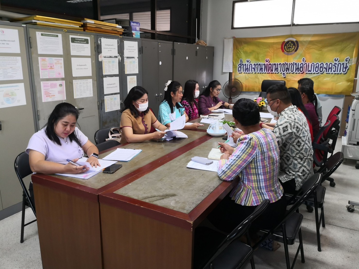 พช.นครนายก นิเทศ ติดตาม สนับสนุน การดำเนินงานตามนโยบายรัฐบาล กระทรวงมหาดไทย และแผนการปฏิบัติราชการกรมการพัฒนาชุมชน ประจำปีงบประมาณ พ.ศ. 2568