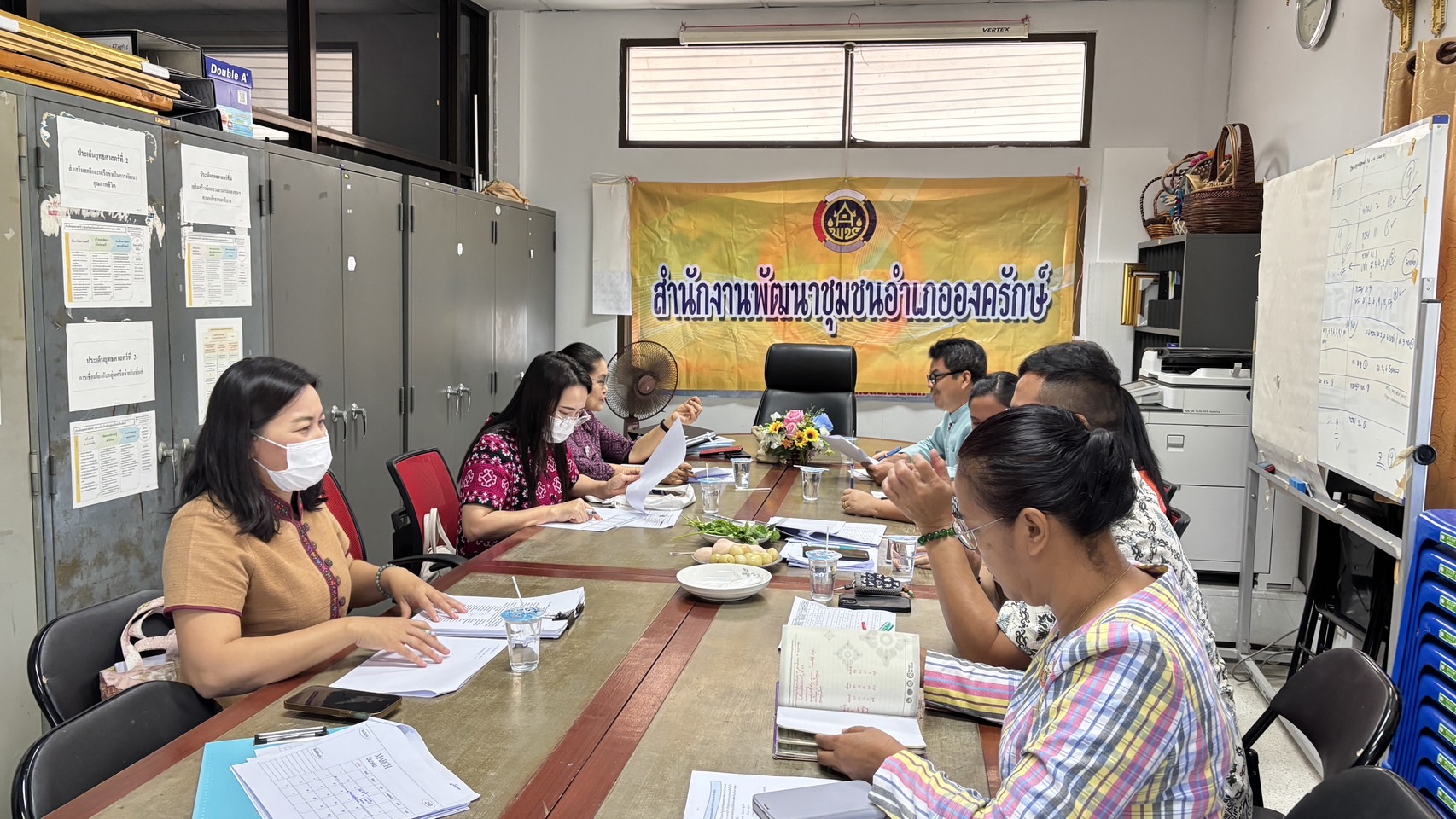 พช.นครนายก นิเทศ ติดตาม สนับสนุน การดำเนินงานตามนโยบายรัฐบาล กระทรวงมหาดไทย และแผนการปฏิบัติราชการกรมการพัฒนาชุมชน ประจำปีงบประมาณ พ.ศ. 2568