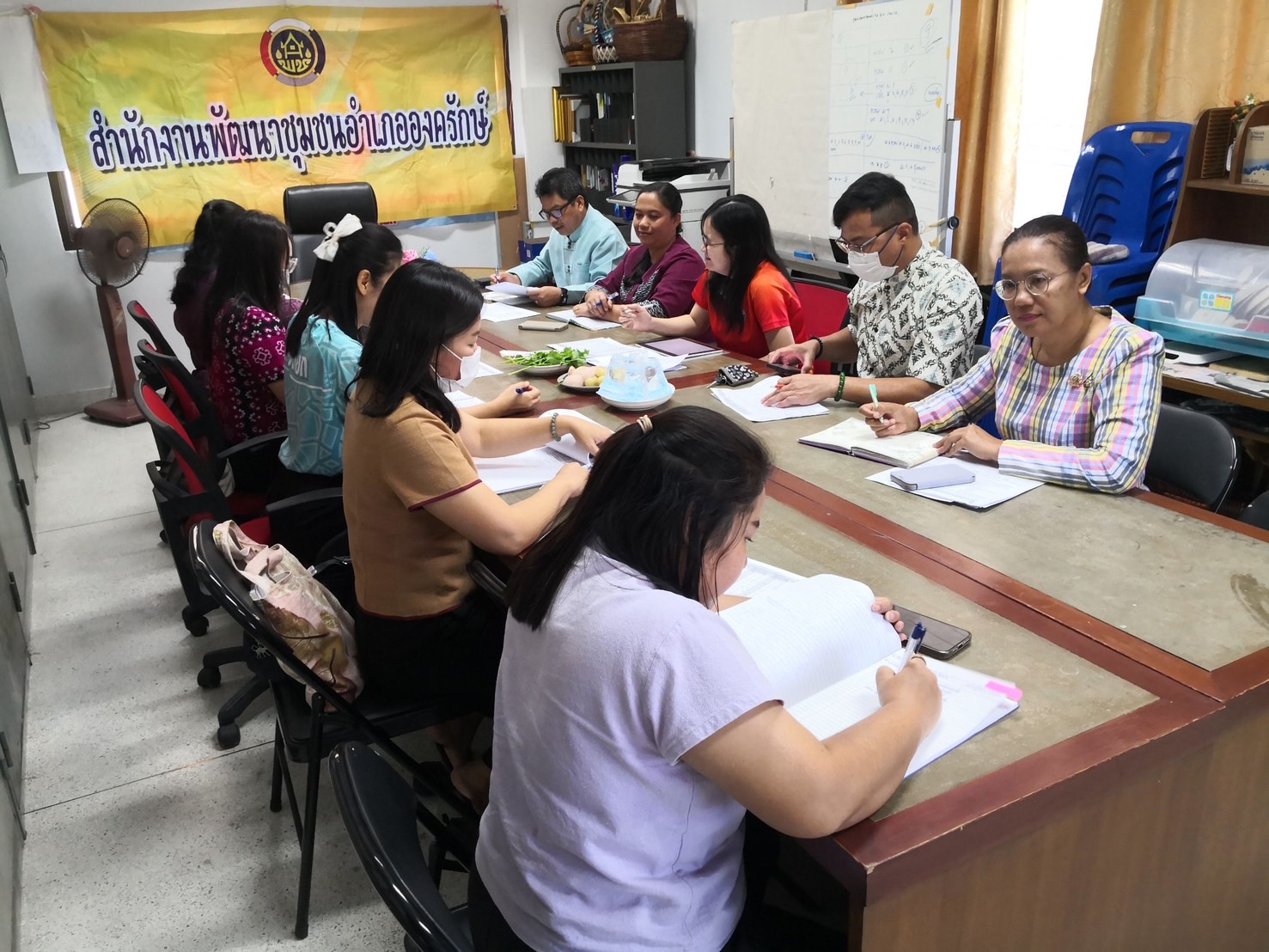 พช.นครนายก นิเทศ ติดตาม สนับสนุน การดำเนินงานตามนโยบายรัฐบาล กระทรวงมหาดไทย และแผนการปฏิบัติราชการกรมการพัฒนาชุมชน ประจำปีงบประมาณ พ.ศ. 2568