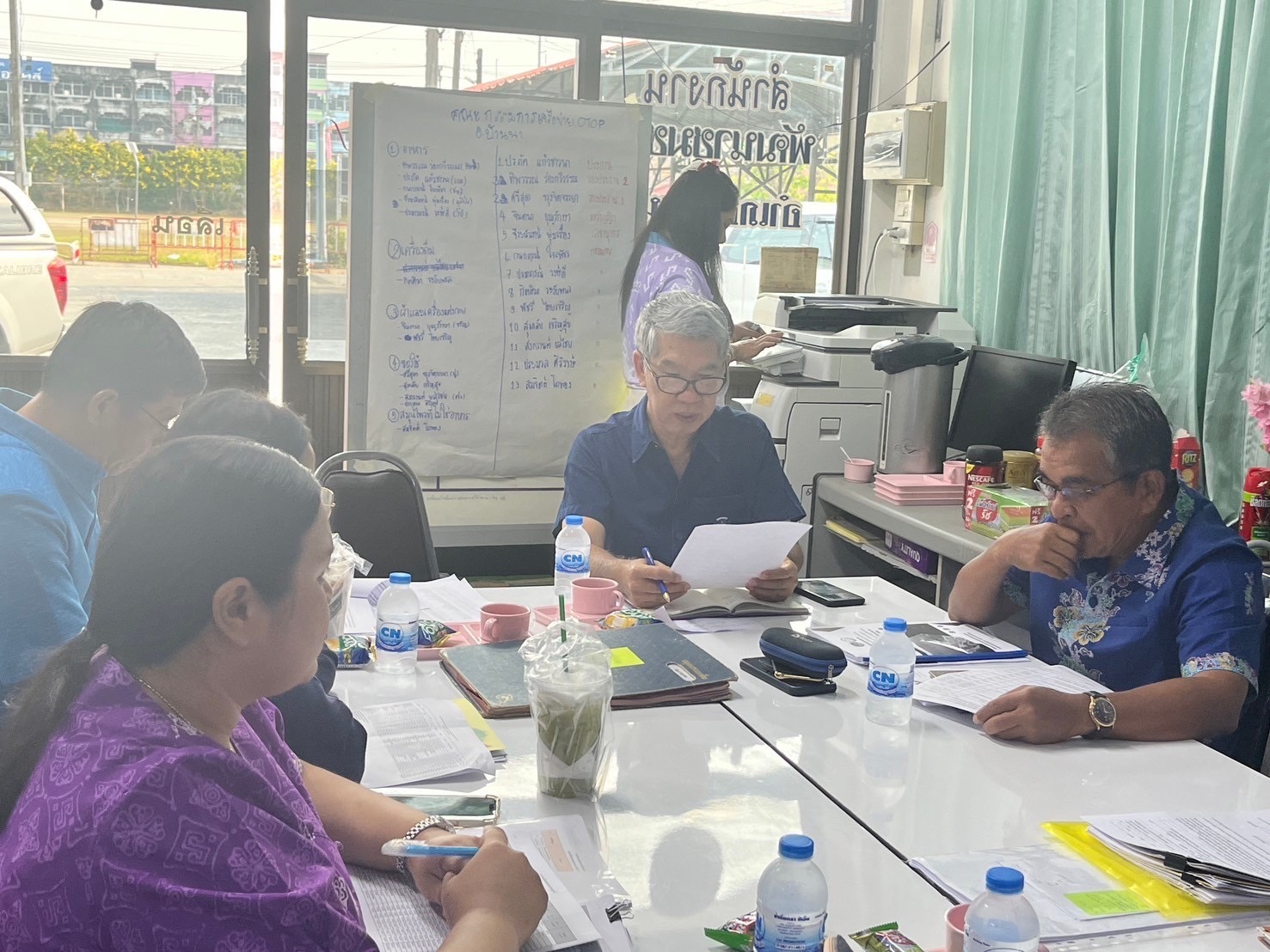 พช.นครนายก นิเทศ ติดตาม สนับสนุน การดำเนินงานตามนโยบายรัฐบาล กระทรวงมหาดไทย และแผนการปฏิบัติราชการกรมการพัฒนาชุมชน ประจำปีงบประมาณ พ.ศ. 2568