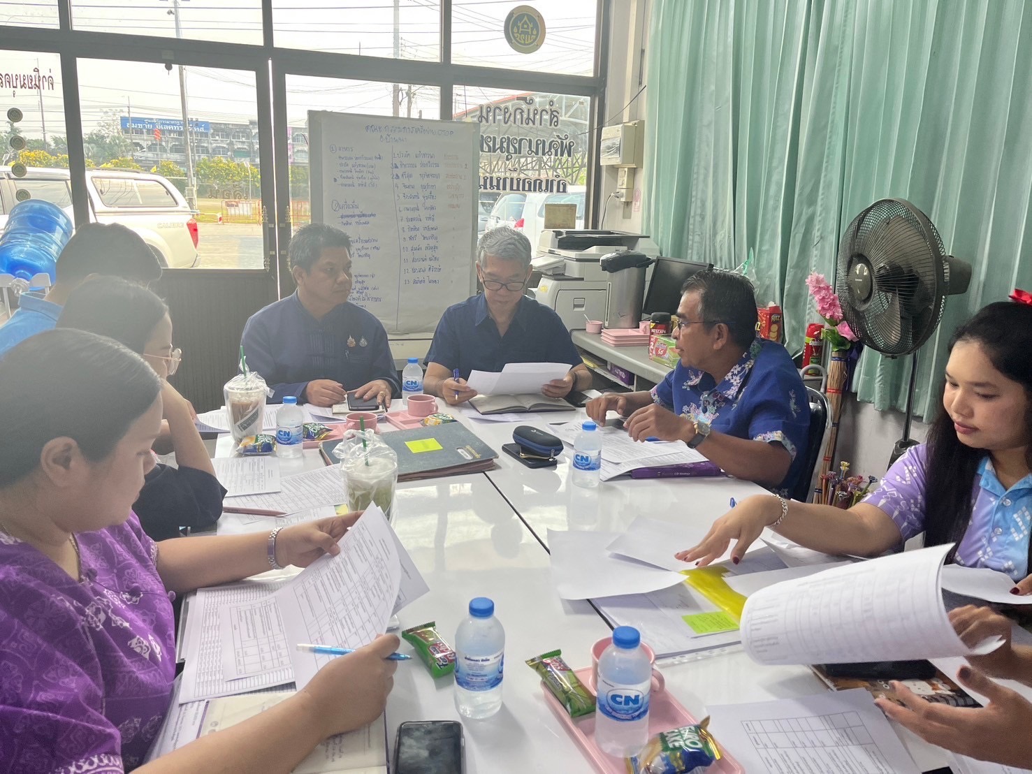 พช.นครนายก นิเทศ ติดตาม สนับสนุน การดำเนินงานตามนโยบายรัฐบาล กระทรวงมหาดไทย และแผนการปฏิบัติราชการกรมการพัฒนาชุมชน ประจำปีงบประมาณ พ.ศ. 2568