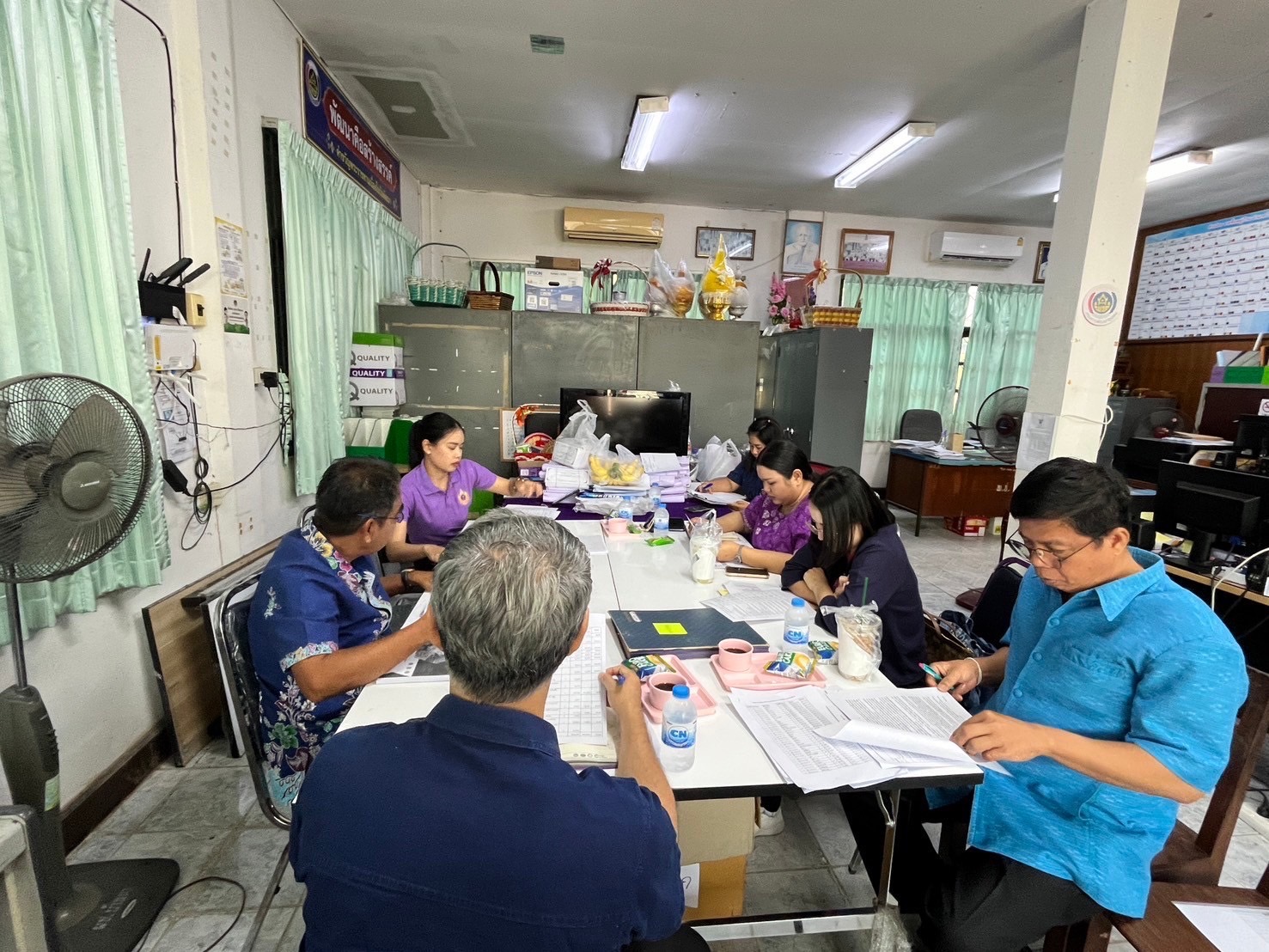 พช.นครนายก นิเทศ ติดตาม สนับสนุน การดำเนินงานตามนโยบายรัฐบาล กระทรวงมหาดไทย และแผนการปฏิบัติราชการกรมการพัฒนาชุมชน ประจำปีงบประมาณ พ.ศ. 2568