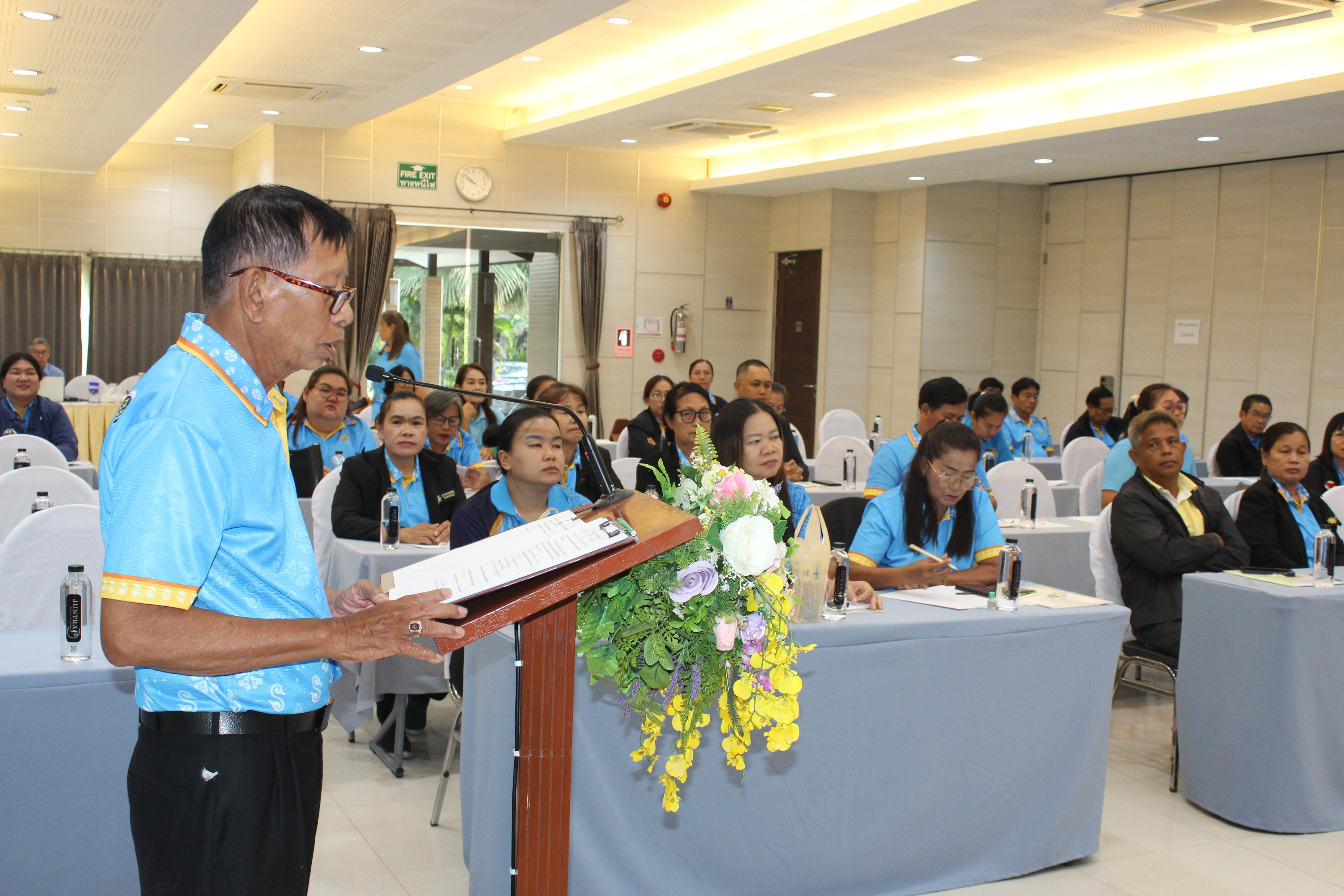 …พช.นครนายก ร่วมโครงการอบรมหลักสูตรวิทยากรกระบวนการกองทุนแม่ของแผ่นดิน (ครู ค.) จังหวัดนครนายก