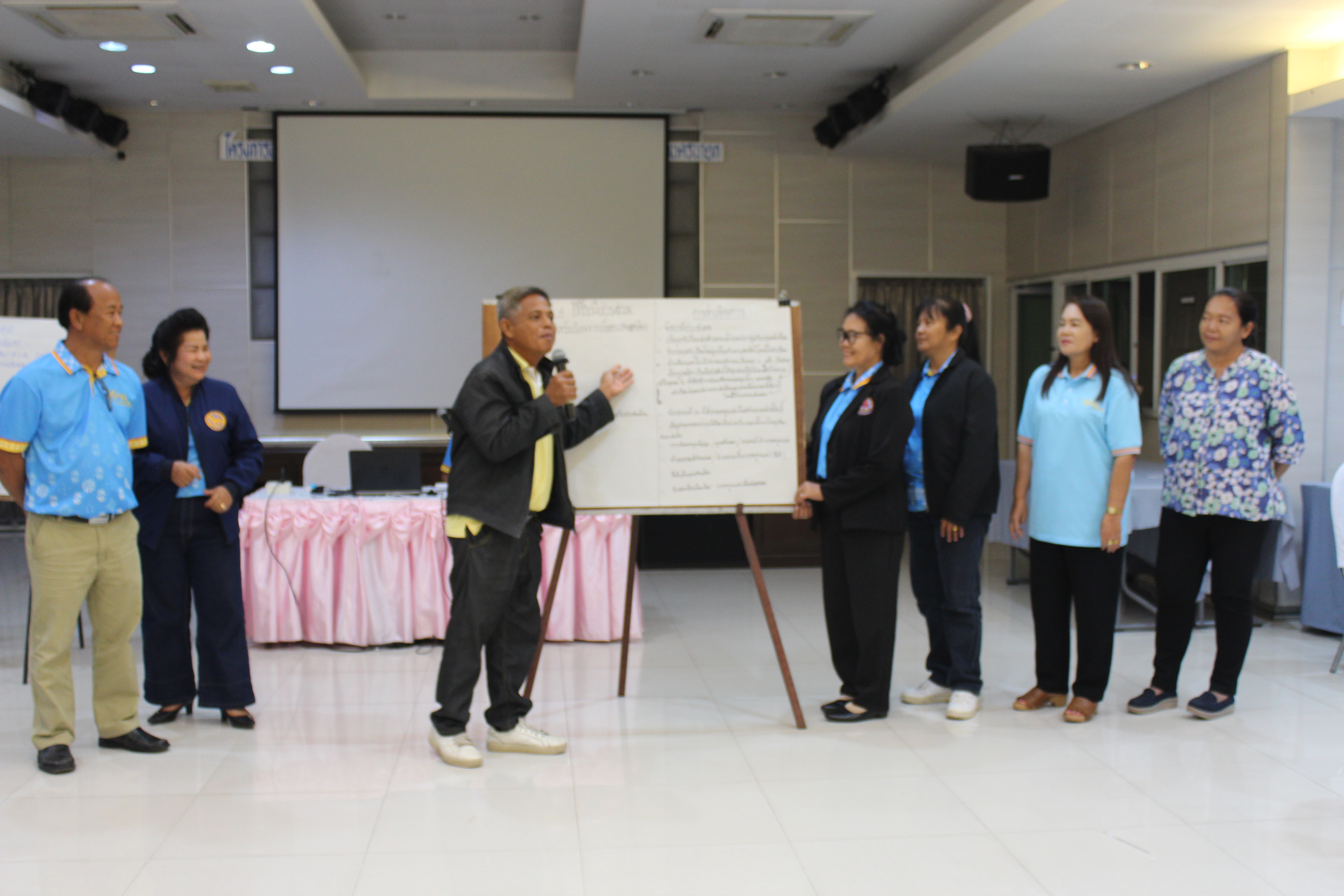 …พช.นครนายก ร่วมโครงการอบรมหลักสูตรวิทยากรกระบวนการกองทุนแม่ของแผ่นดิน (ครู ค.) จังหวัดนครนายก