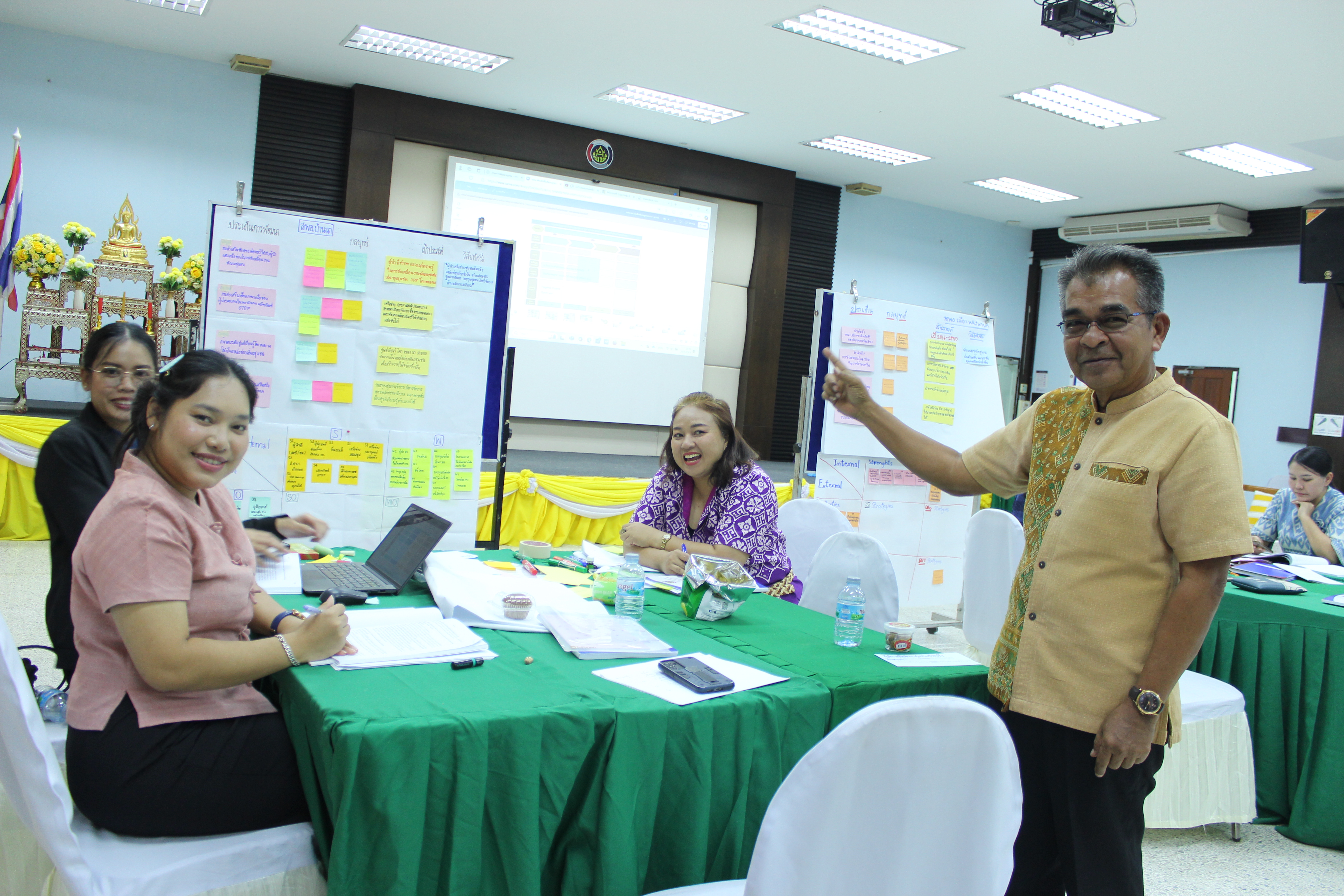 …พช.นครนายก ร่วมจัดทำแผนพัฒนาชุมชนเชิงพื้นที่แบบบูรณาการในพื้นที่นำร่องจังหวัดนครนายก (วันที่ 2)