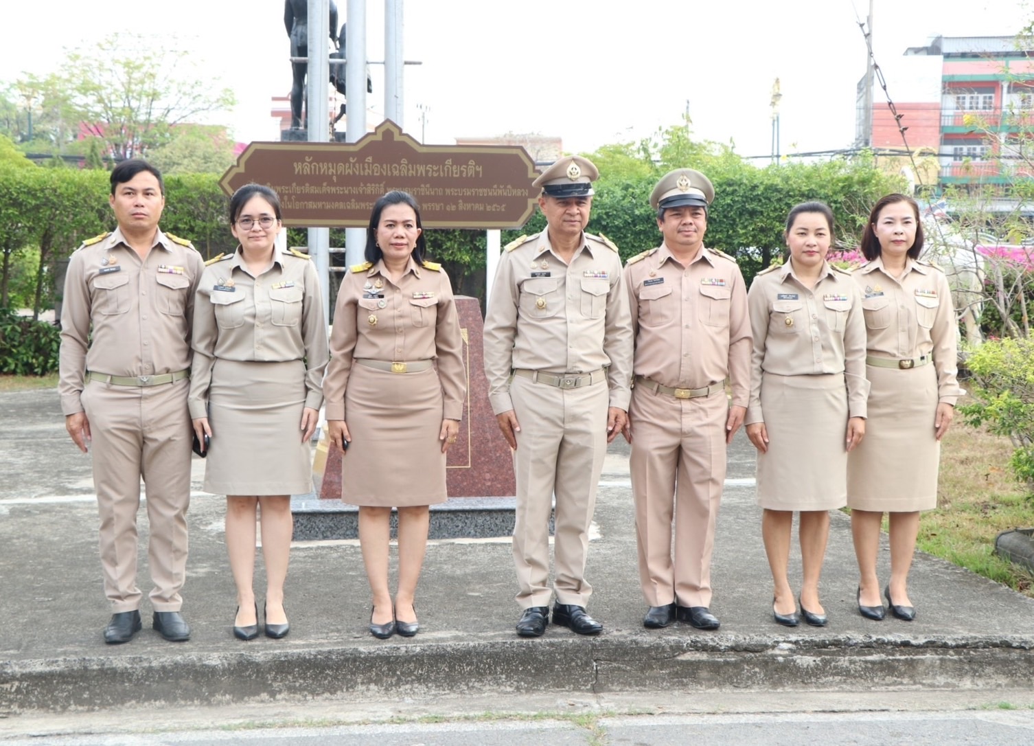 …พช.นครนายก ร่วมกิจกรรมเคารพธงชาติ และร้องเพลงชาติ ประจำเดือนมีนาคม 2568