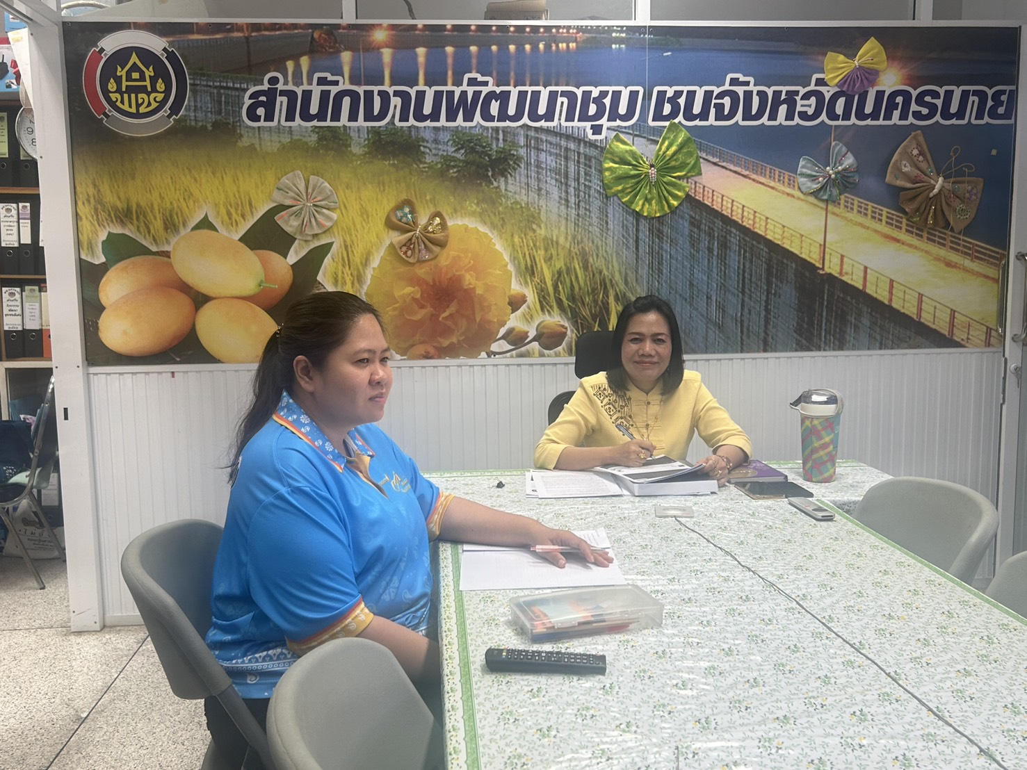 …พช.นครนายก : ร่วมการประชุมซักซ้อมแนวทางปฏิบัติการบริหารผลการปฏิบัติราชการของข้าราชการพลเรือนสามัญ สังกัดกรมการพัฒนาชุมชน ณ สำนักงานพัฒนาชุมชนจังหวัดนครนายก