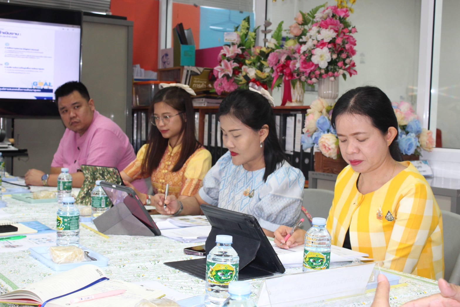 ..พช.นครนายก ร่วมให้การต้อนรับคณะสนับสนุนการดำเนินงานสารสนเทศตำบลต้นแบบเพื่อการพัฒนาคุณภาพชีวิต ประจำปีงบประมาณ พ.ศ. 2568