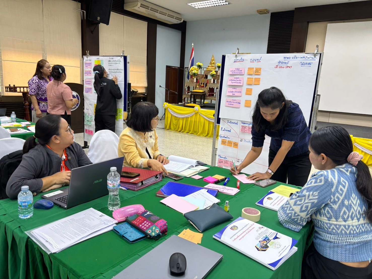 …พช.นครนายก ร่วมจัดทำแผนพัฒนาชุมชนเชิงพื้นที่แบบบูรณาการในพื้นที่นำร่องจังหวัดนครนายก (วันที่ 2)