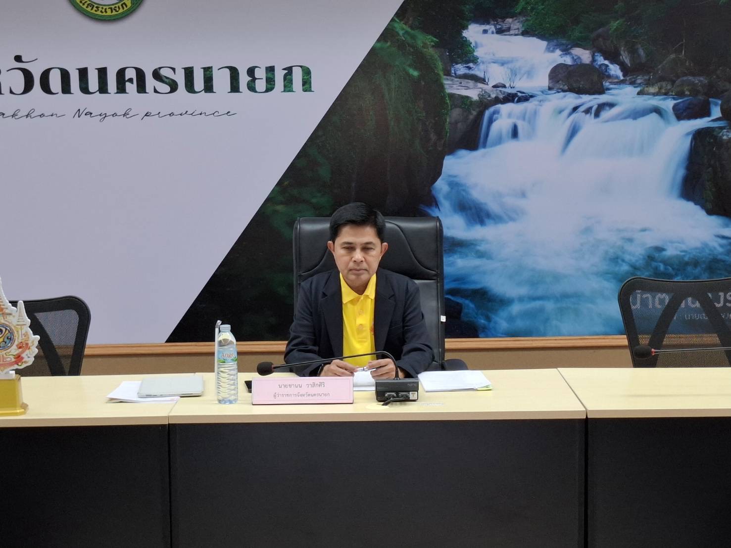 …พช.นครนายก ร่วมประชุมศูนย์ปฏิบัติการติดตามเร่งรัดการบำบัดรักษา ฟื้นฟูสภาพทางสังคม ป้องกันและปราบปรามยาเสพติด (ศปก.ครส.) ครั้งที่ 6/2568