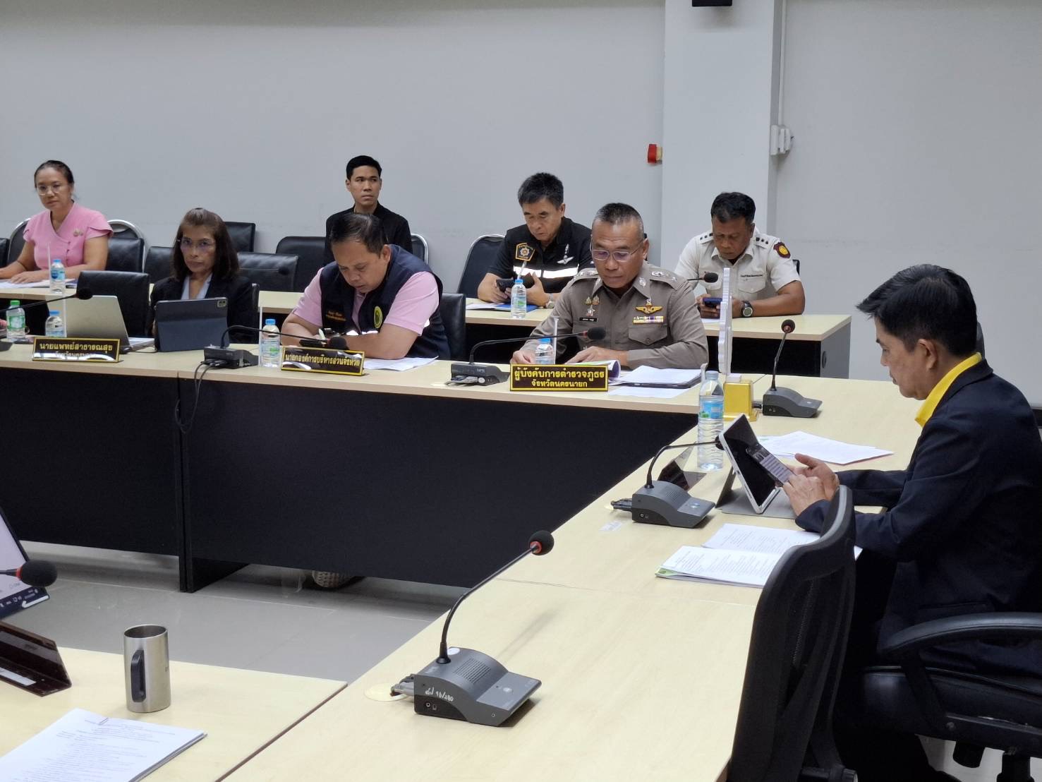 …พช.นครนายก ร่วมประชุมศูนย์ปฏิบัติการติดตามเร่งรัดการบำบัดรักษา ฟื้นฟูสภาพทางสังคม ป้องกันและปราบปรามยาเสพติด (ศปก.ครส.) ครั้งที่ 6/2568