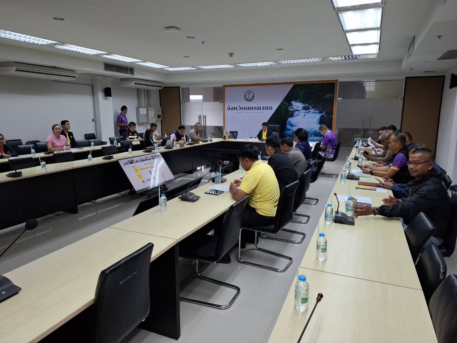 …พช.นครนายก ร่วมประชุมศูนย์ปฏิบัติการติดตามเร่งรัดการบำบัดรักษา ฟื้นฟูสภาพทางสังคม ป้องกันและปราบปรามยาเสพติด (ศปก.ครส.) ครั้งที่ 6/2568