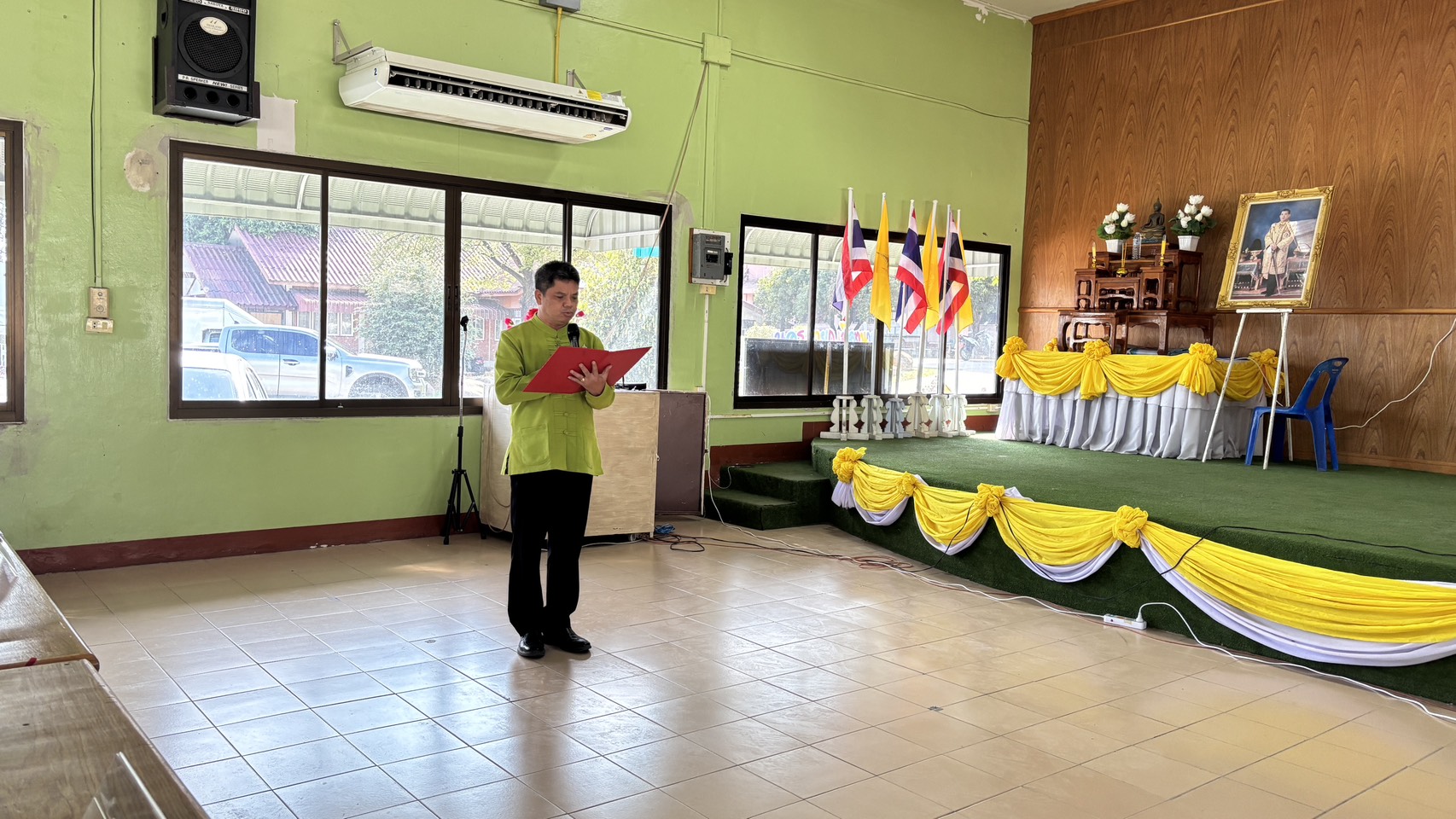 พช.นครนายกดำเนินกิจกรรมโครงการเพิ่มศักยภาพการผลิตสินค้าเกษตรปลอดภัยและส่งเสริมวิสาหกิจแปรรูปเพื่อเพิ่มมูลค่า กิจกรรมย่อยที่ 1 ประชุมเชิงปฏิบัติการส่งเสริมการสร้างรายได้จากกิจการอาหารปลอดภัย ระดับอำเภอ วันที่ 1