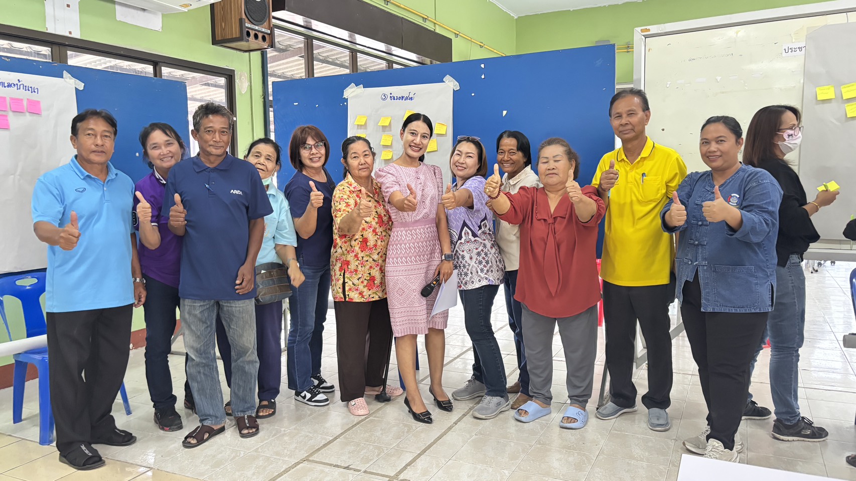 พช.นครนายกดำเนินกิจกรรมโครงการเพิ่มศักยภาพการผลิตสินค้าเกษตรปลอดภัยและส่งเสริมวิสาหกิจแปรรูปเพื่อเพิ่มมูลค่า กิจกรรมย่อยที่ 1 ประชุมเชิงปฏิบัติการส่งเสริมการสร้างรายได้จากกิจการอาหารปลอดภัย ระดับอำเภอ วันที่ 1