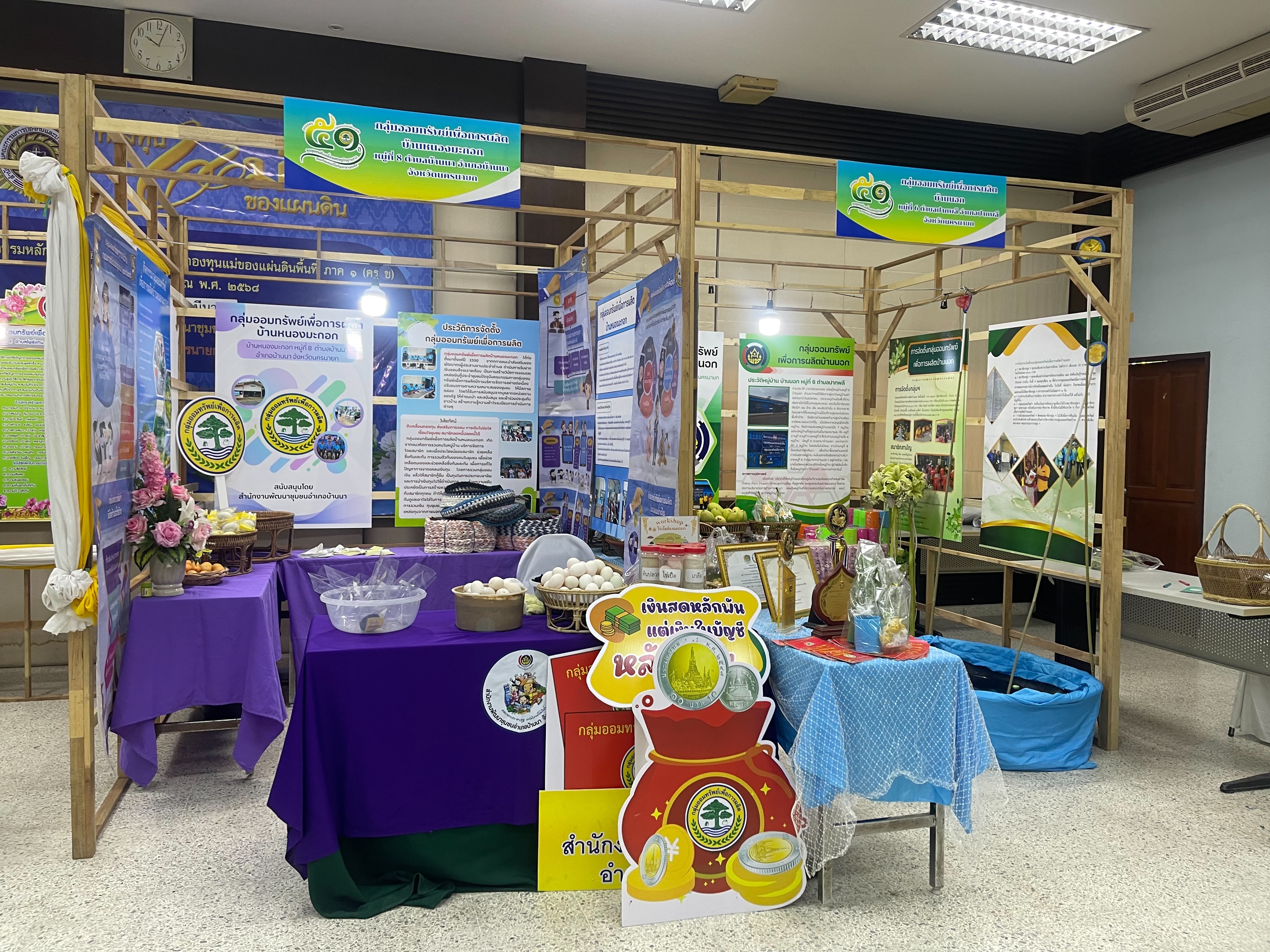 …พช.นครนายก จัดกิจกรรมมหกรรมการออม 51 ปี ทุนชุมชนขับเคลื่อนเศรษฐกิจฐานราก ประจำปี 2568 ณ ศพช.นครนายก