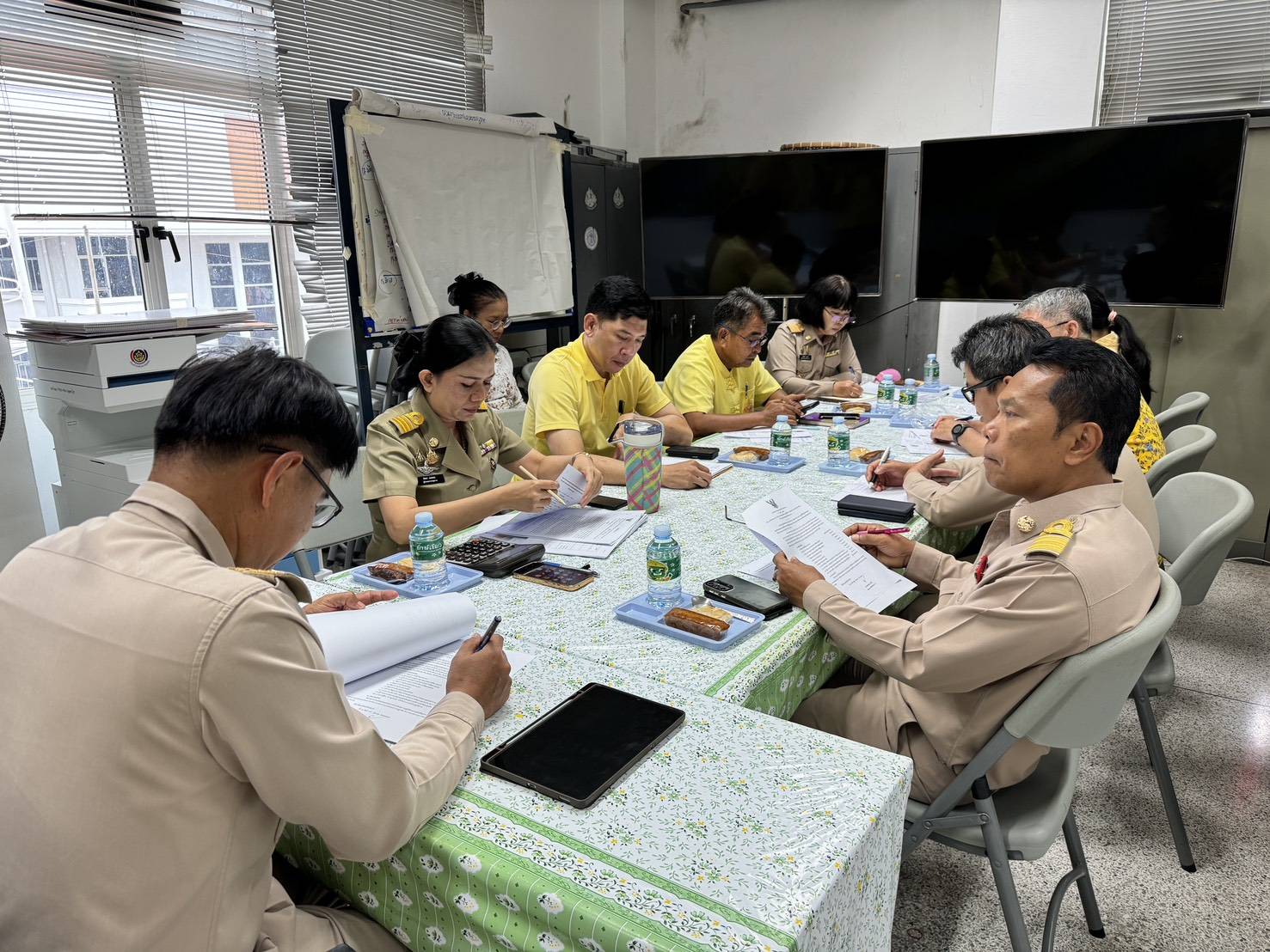 …พช. นครนายกจัดประชุมคณะกรรมการดำเนินงานและพัฒนาการอำเภอ