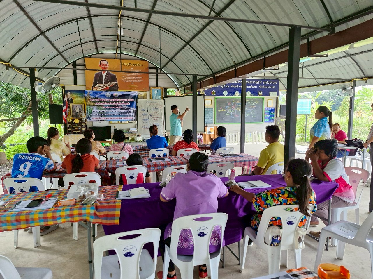 พช.นครนายก ร่วมสนับสนุนติดตามและประเมินผลการดำเนินงานโครงการเพิ่มศักยภาพการผลิตสินค้าเกษตรปลอดภัยและส่งเสริมวิสาหกิจแปรรูปเพื่อเพิ่มมูลค่า ประจำปีงบประมาณ พ.ศ. 2568