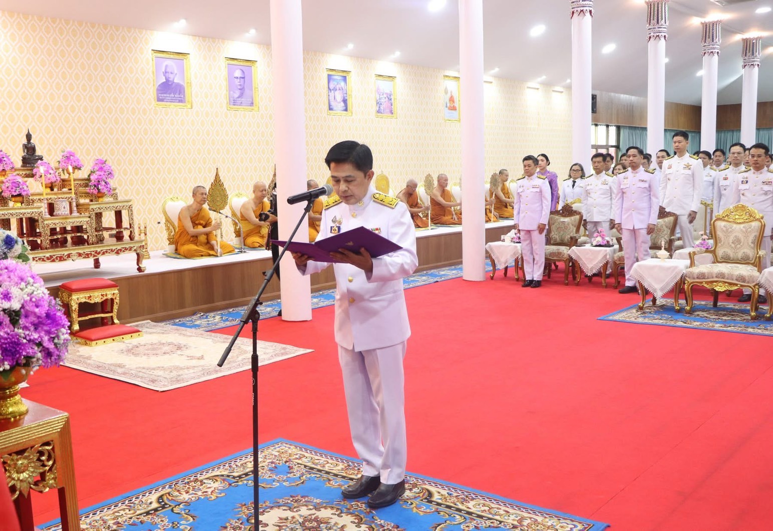 …พช.นครนายก ร่วมพิธีเจริญพระพุทธมนต์และทำบุญตักบาตรถวายพระราชกุศล เนื่องในวันคล้ายวันพระราชสมภพ สมเด็จพระกนิษฐาธิราชเจ้า กรมสมเด็จพระเทพรัตนราชสุดาฯ สยามบรมราชกุมารี เนื่องในโอกาสวันคล้ายวันพระราชสมภพ 2 เมษายน 2568