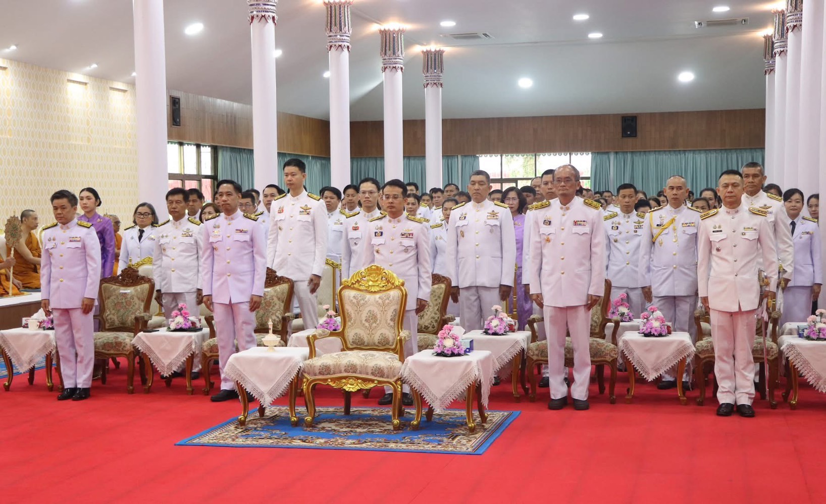 …พช.นครนายก ร่วมพิธีเจริญพระพุทธมนต์และทำบุญตักบาตรถวายพระราชกุศล เนื่องในวันคล้ายวันพระราชสมภพ สมเด็จพระกนิษฐาธิราชเจ้า กรมสมเด็จพระเทพรัตนราชสุดาฯ สยามบรมราชกุมารี เนื่องในโอกาสวันคล้ายวันพระราชสมภพ 2 เมษายน 2568