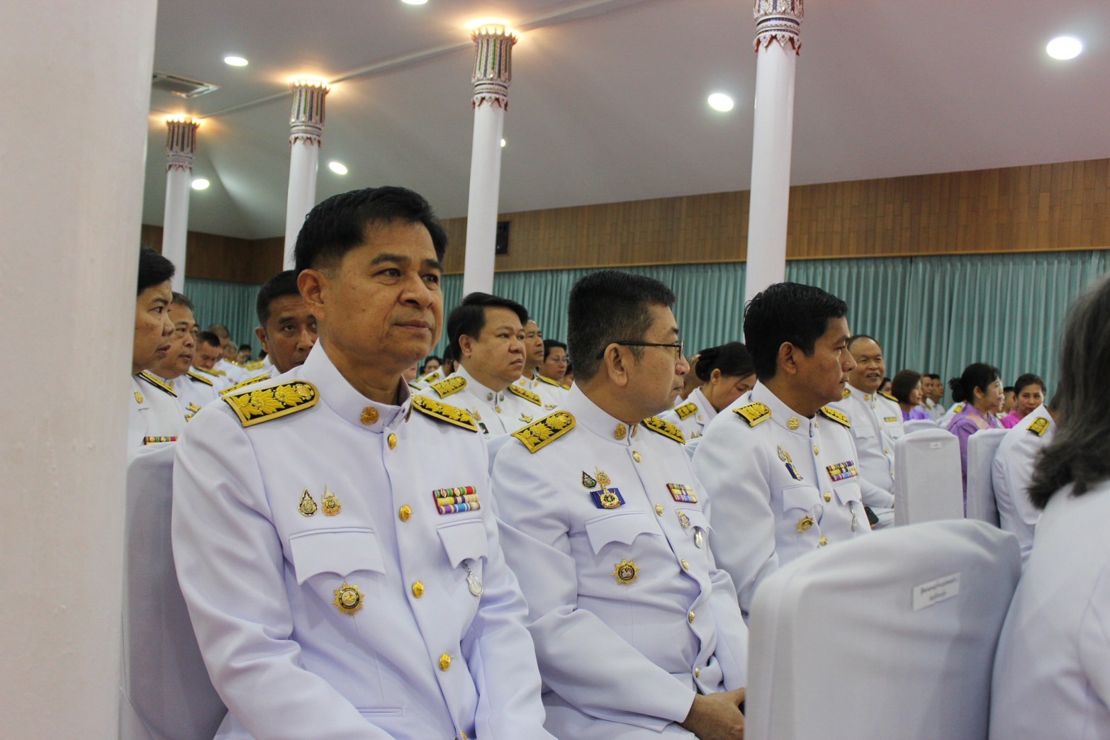 …พช.นครนายก ร่วมพิธีเจริญพระพุทธมนต์และทำบุญตักบาตรถวายพระราชกุศล เนื่องในวันคล้ายวันพระราชสมภพ สมเด็จพระกนิษฐาธิราชเจ้า กรมสมเด็จพระเทพรัตนราชสุดาฯ สยามบรมราชกุมารี เนื่องในโอกาสวันคล้ายวันพระราชสมภพ 2 เมษายน 2568