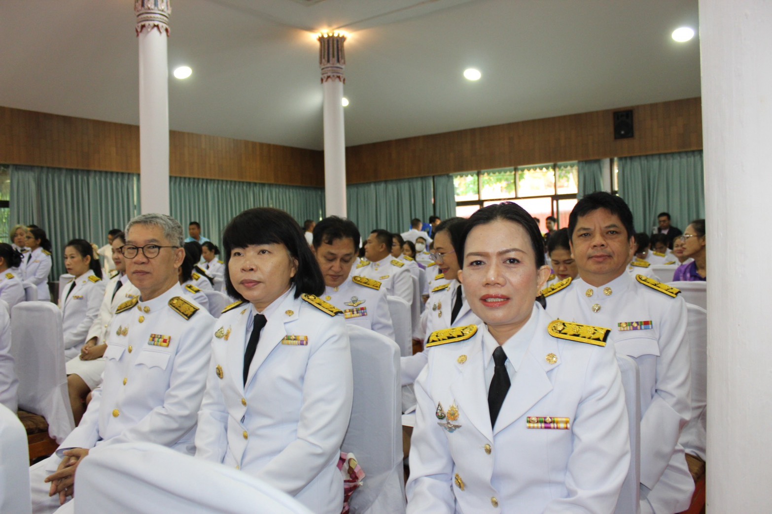 …พช.นครนายก ร่วมพิธีเจริญพระพุทธมนต์และทำบุญตักบาตรถวายพระราชกุศล เนื่องในวันคล้ายวันพระราชสมภพ สมเด็จพระกนิษฐาธิราชเจ้า กรมสมเด็จพระเทพรัตนราชสุดาฯ สยามบรมราชกุมารี เนื่องในโอกาสวันคล้ายวันพระราชสมภพ 2 เมษายน 2568