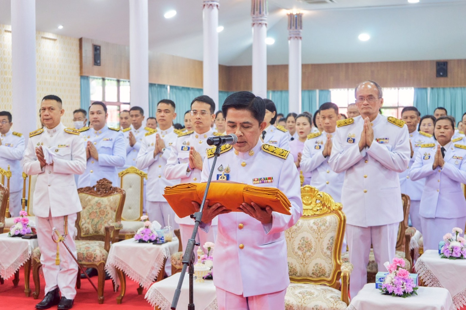 พช.นครนายก จัดพิธีทอดผ้าป่ากองทุนพัฒนาเด็กชนบทในพระราชูปถัมภ์สมเด็จพระเทพรัตนราชสุดา ฯ สยามบรมราชกุมารี ประจำปี 2568