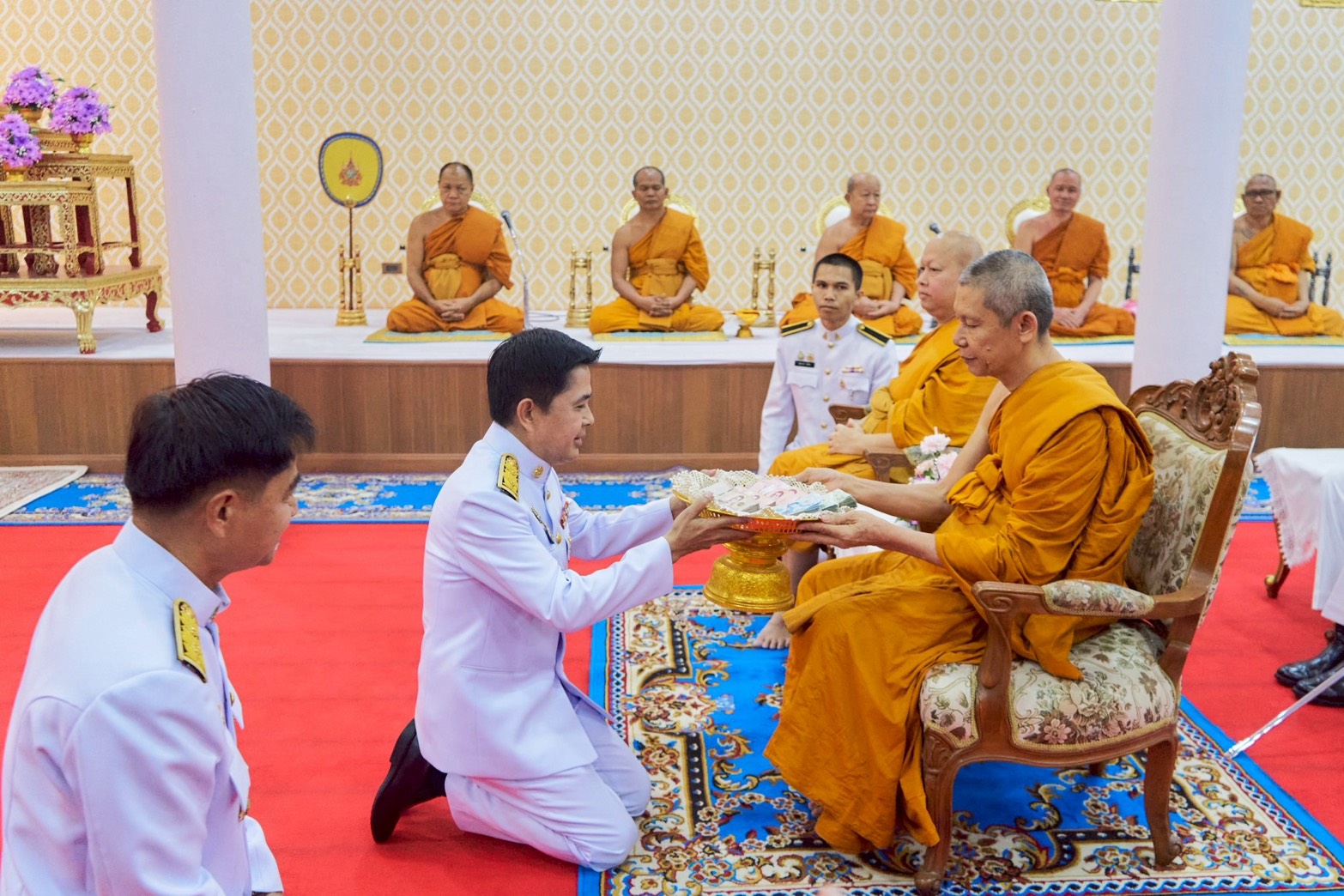 พช.นครนายก จัดพิธีทอดผ้าป่ากองทุนพัฒนาเด็กชนบทในพระราชูปถัมภ์สมเด็จพระเทพรัตนราชสุดา ฯ สยามบรมราชกุมารี ประจำปี 2568