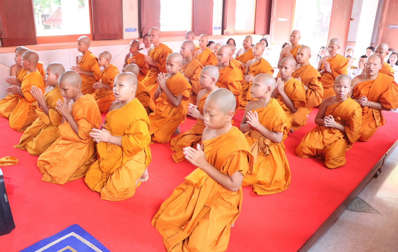 …พช.นครนายก ร่วมพิธีบรรพชาสามเณร เฉลิมพระเกียรติสมเด็จพระกนิษฐาธิราชเจ้า กรมสมเด็จพระเทพรัตนราชสุดาฯ สยามบรมราชกุมารี เนื่องในโอกาสวันคล้ายวันพระราชสมภพ 2 เมษายน