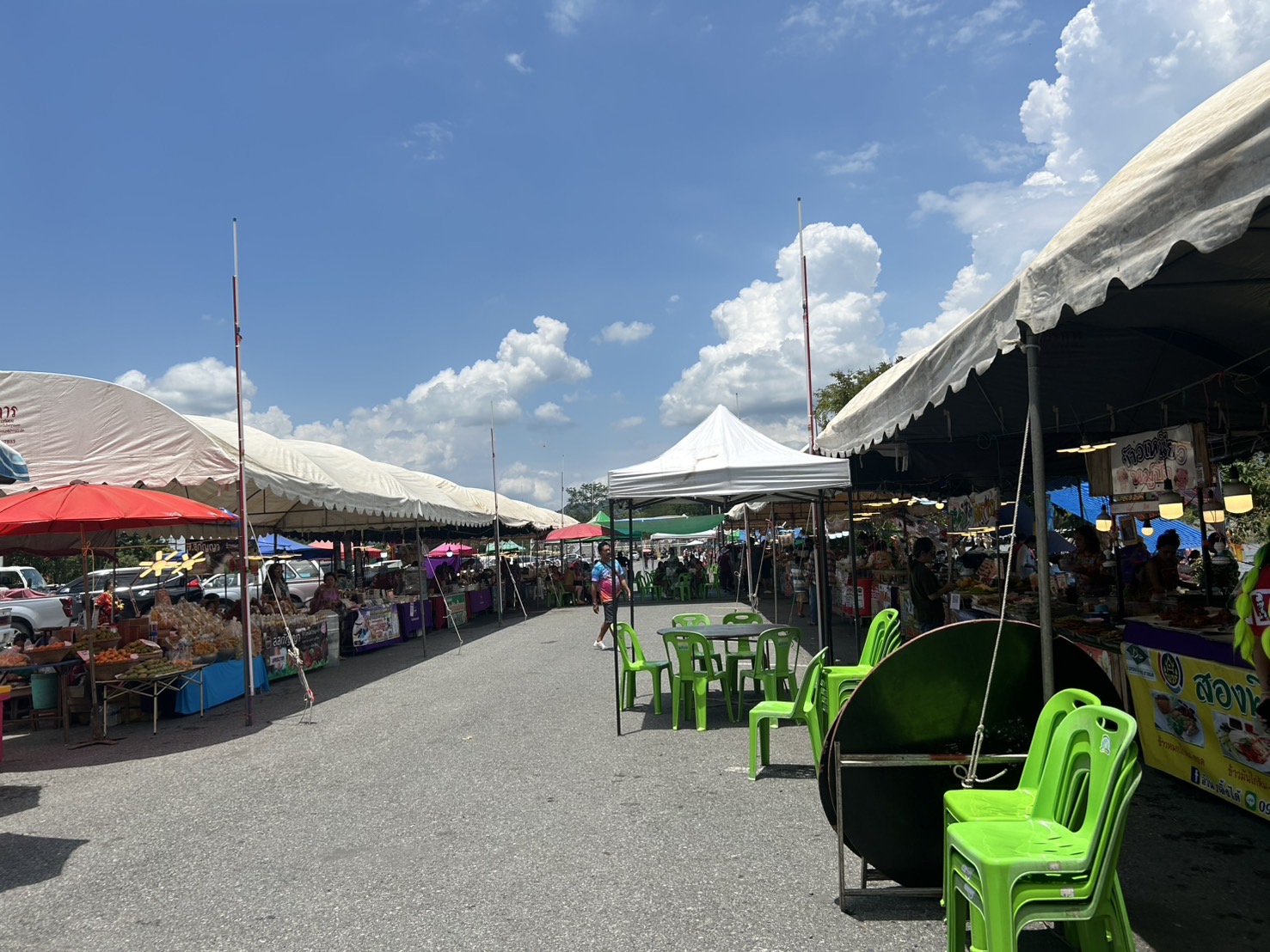 …พช.นครนายก ติดตามการดำเนินการจำหน่ายสินค้า OTOP ในช่วงเทศกาลสงกรานต์